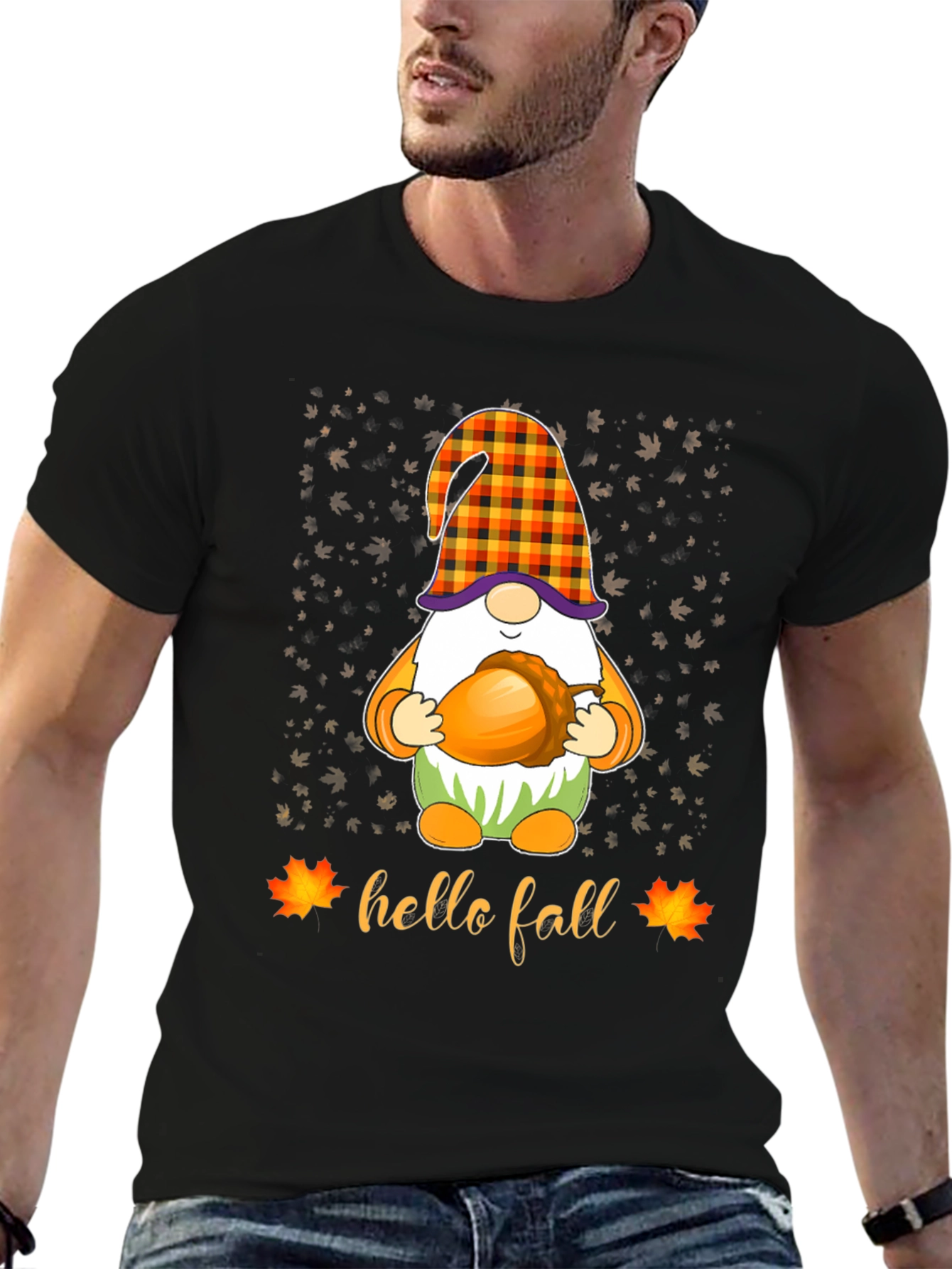 Hello Fall Gnome T-Shirt