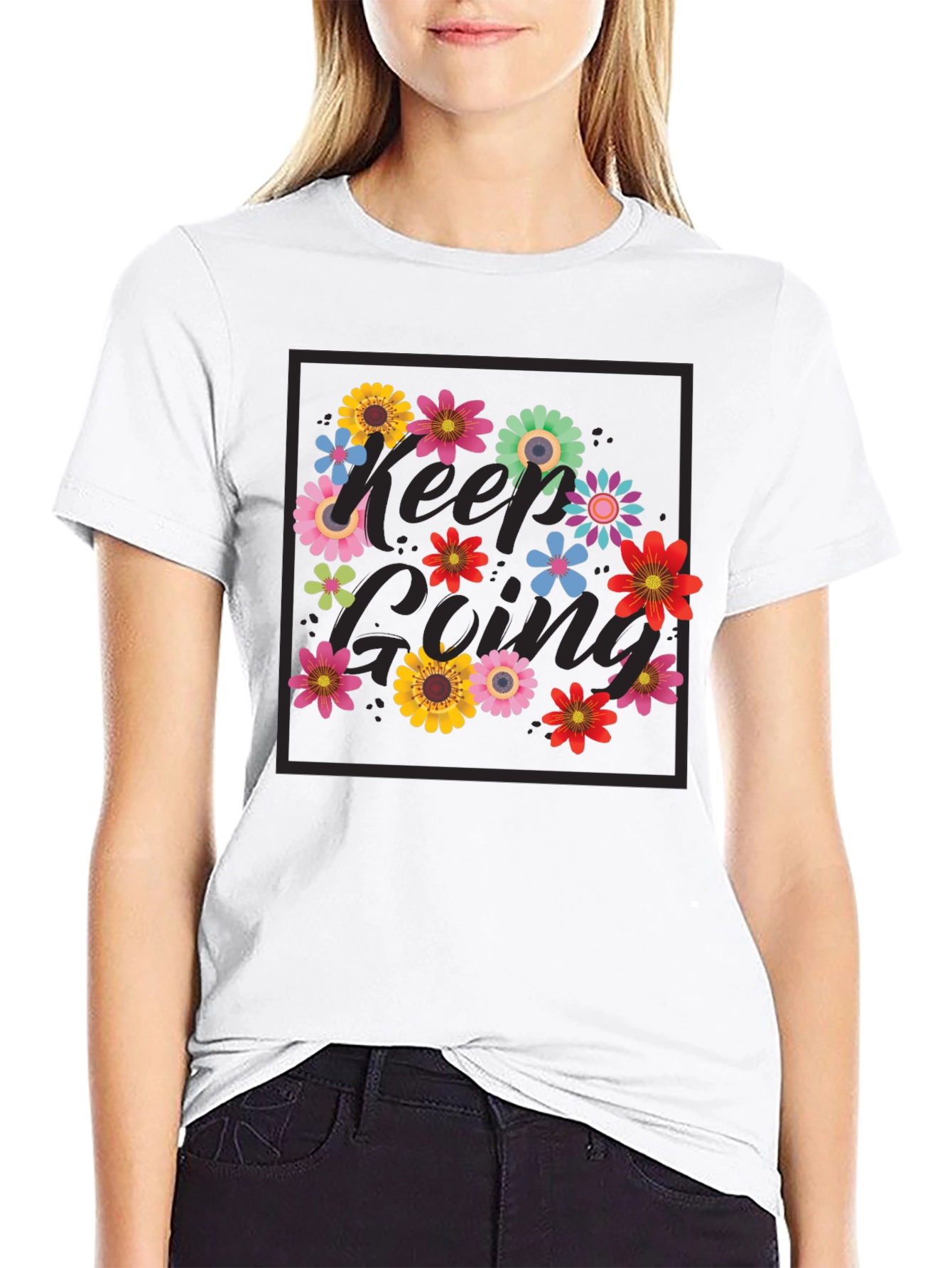 Keep Going Flower T-Shirt