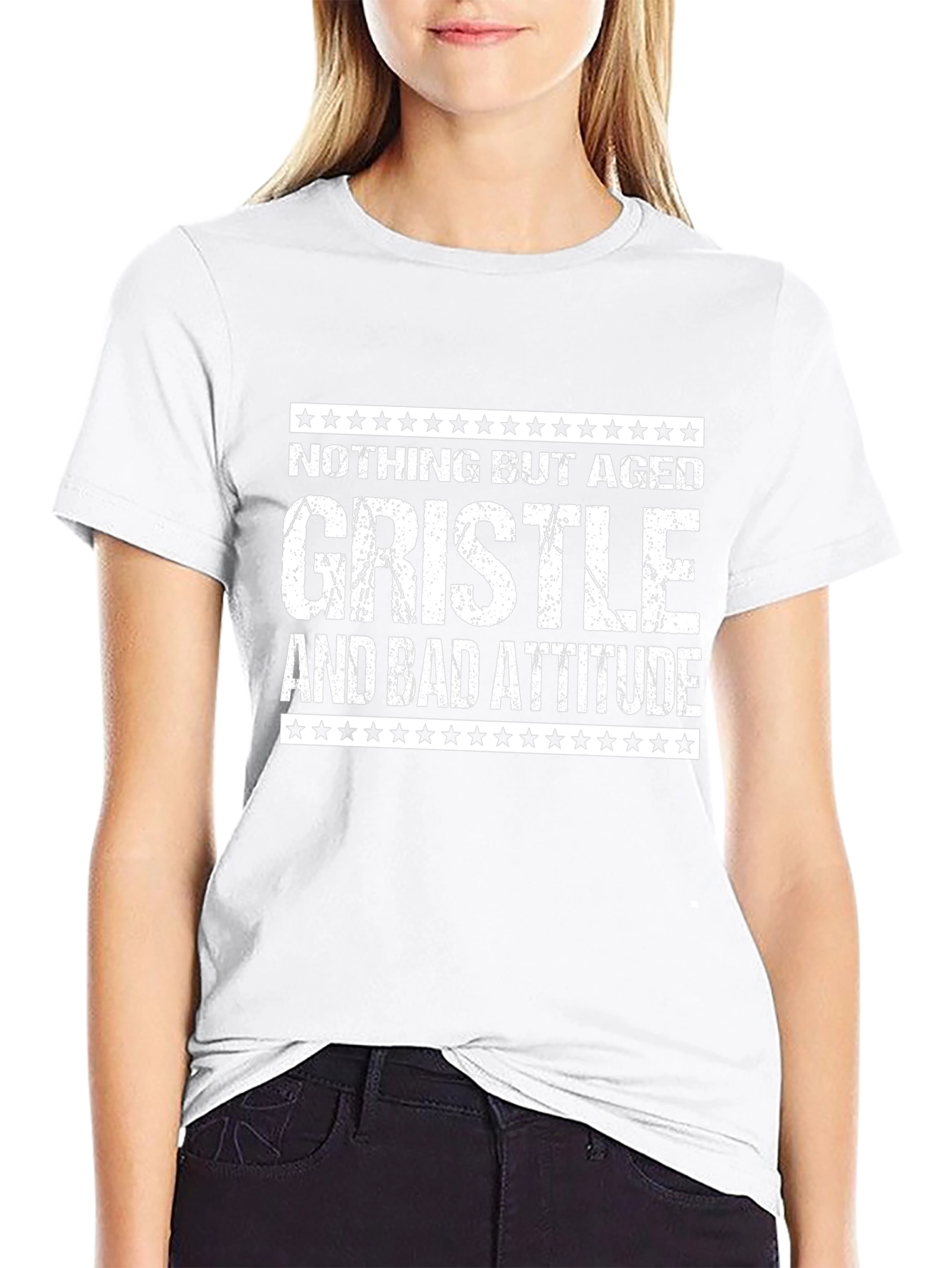 Aged Gristle & Bad Attitude Graphic Tee