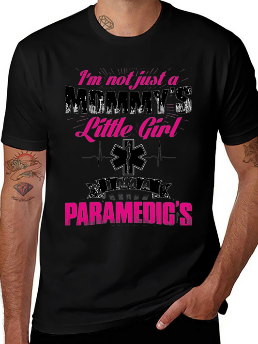 Mommys Little Girl Paramedic T-Shirt