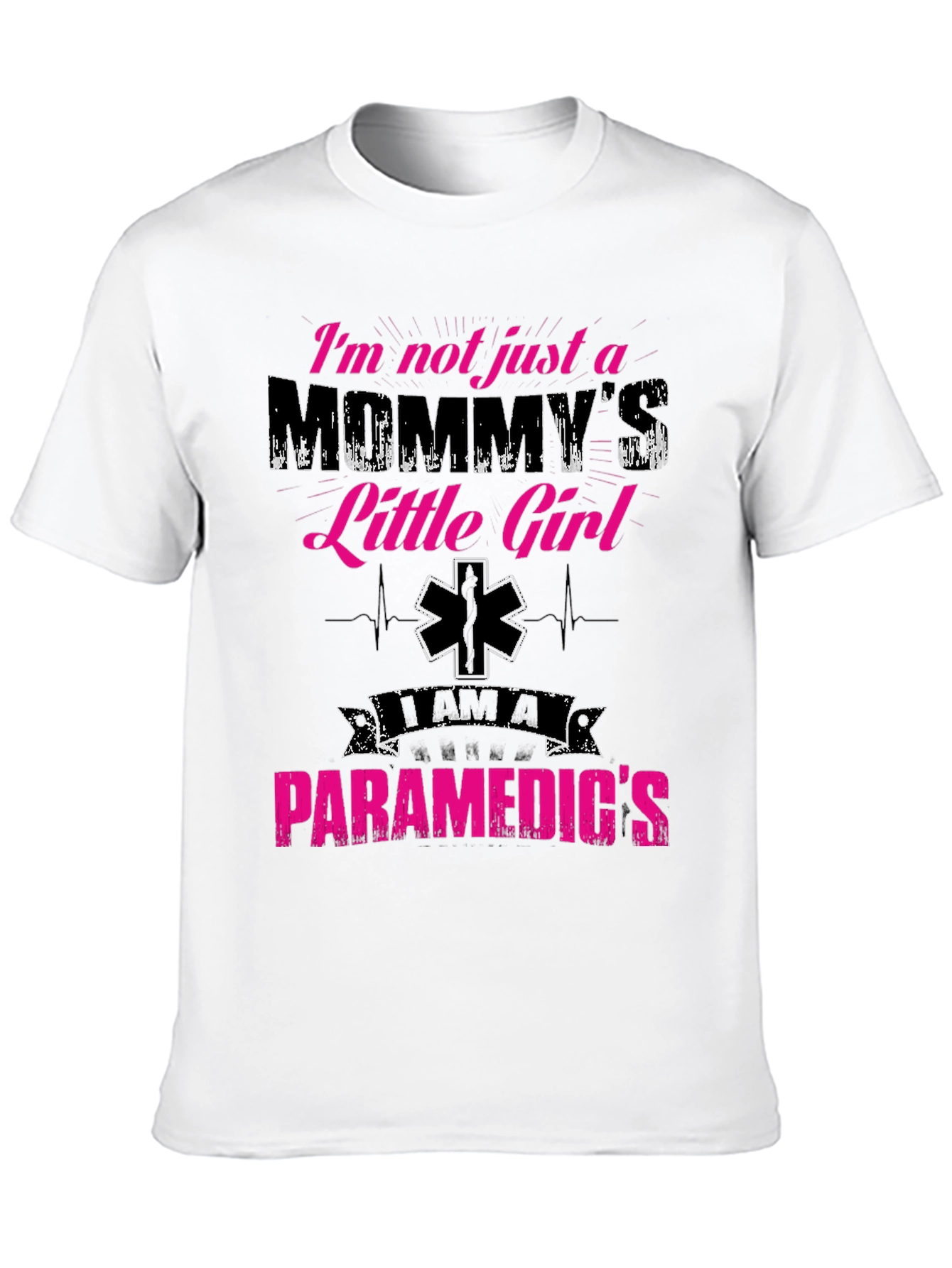 Mommys Little Girl Paramedic T-Shirt