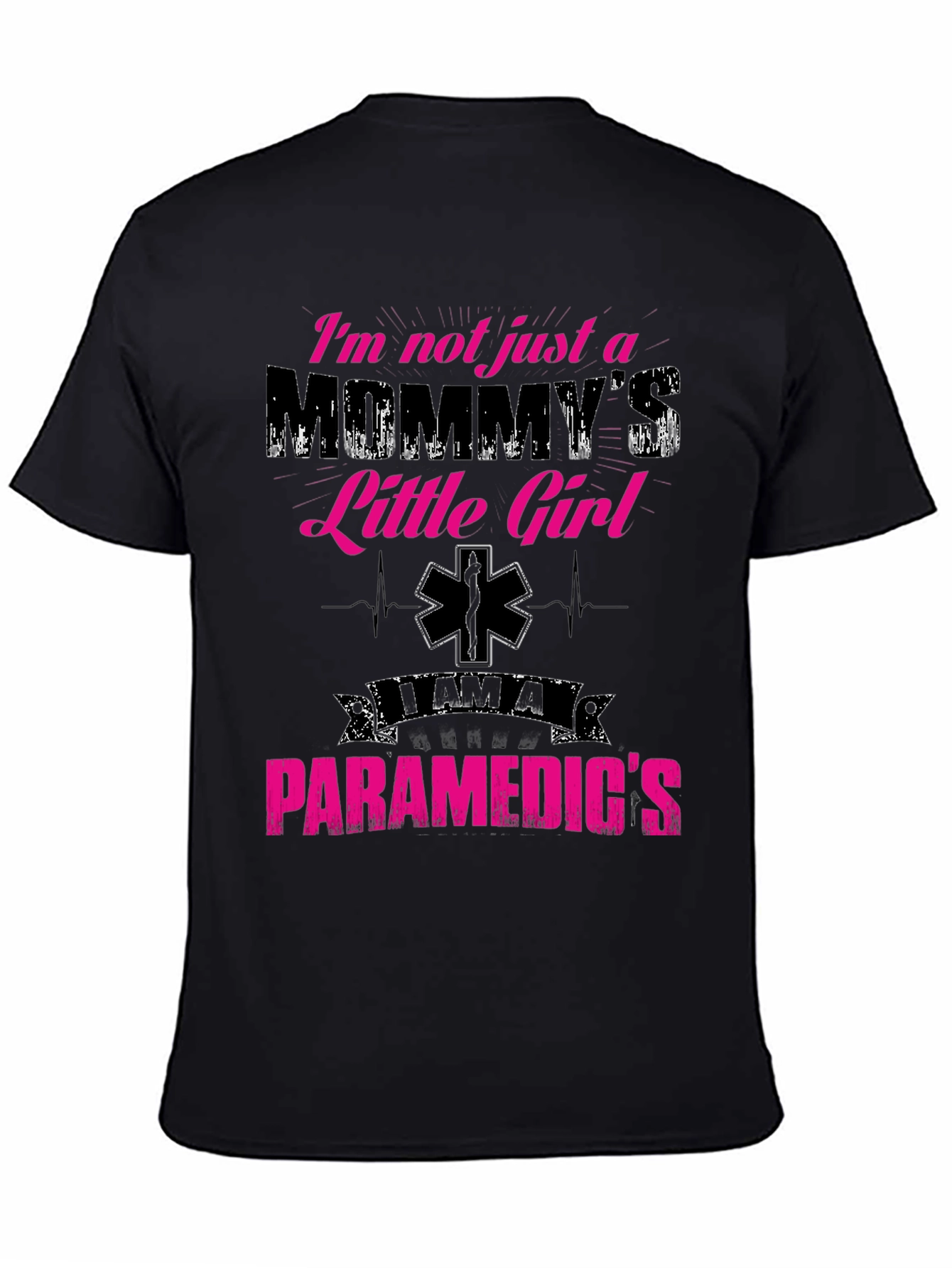 Mommys Little Girl Paramedic T-Shirt