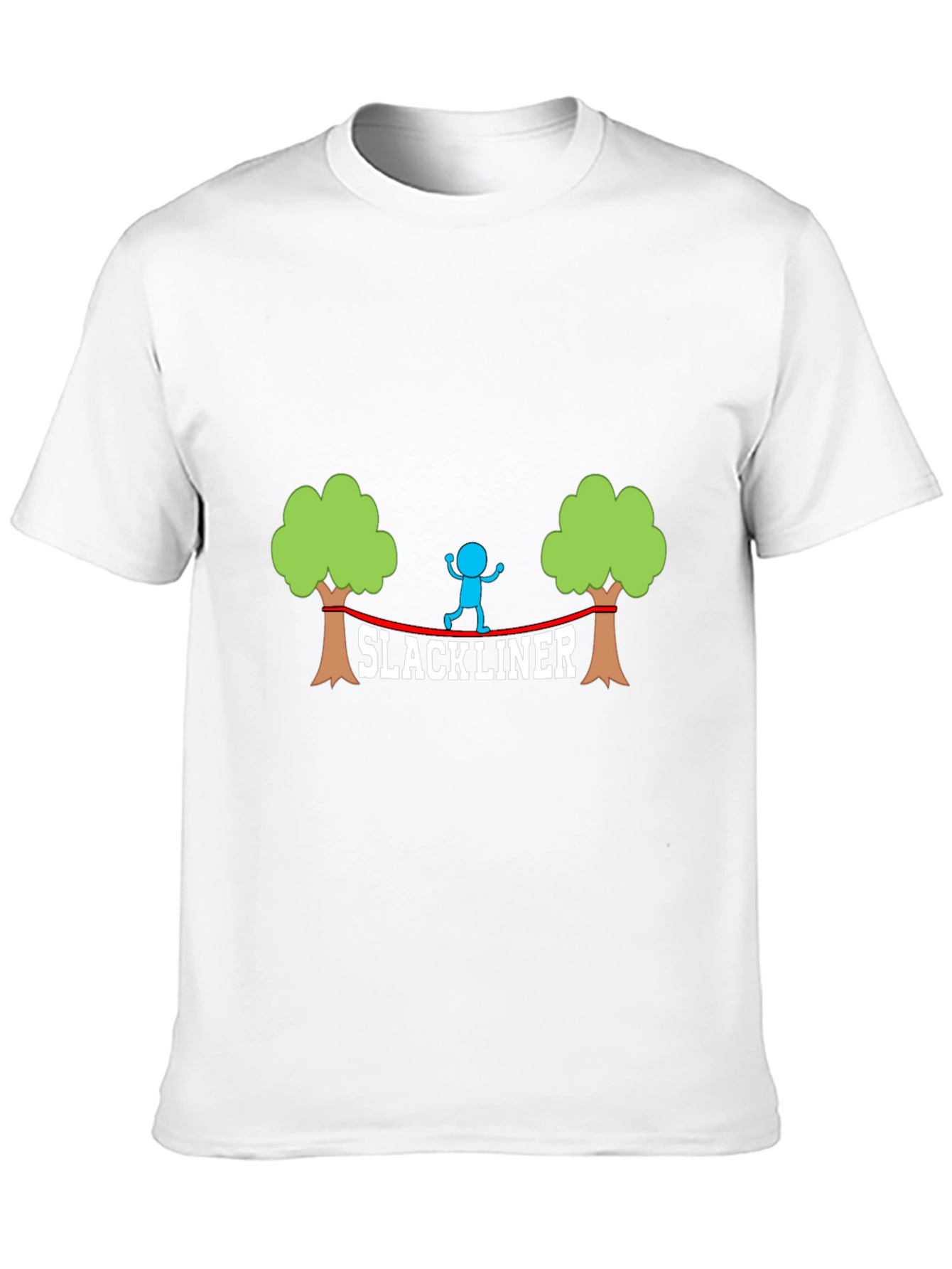Slackliner Graphic T-Shirt - Balance & Adventure