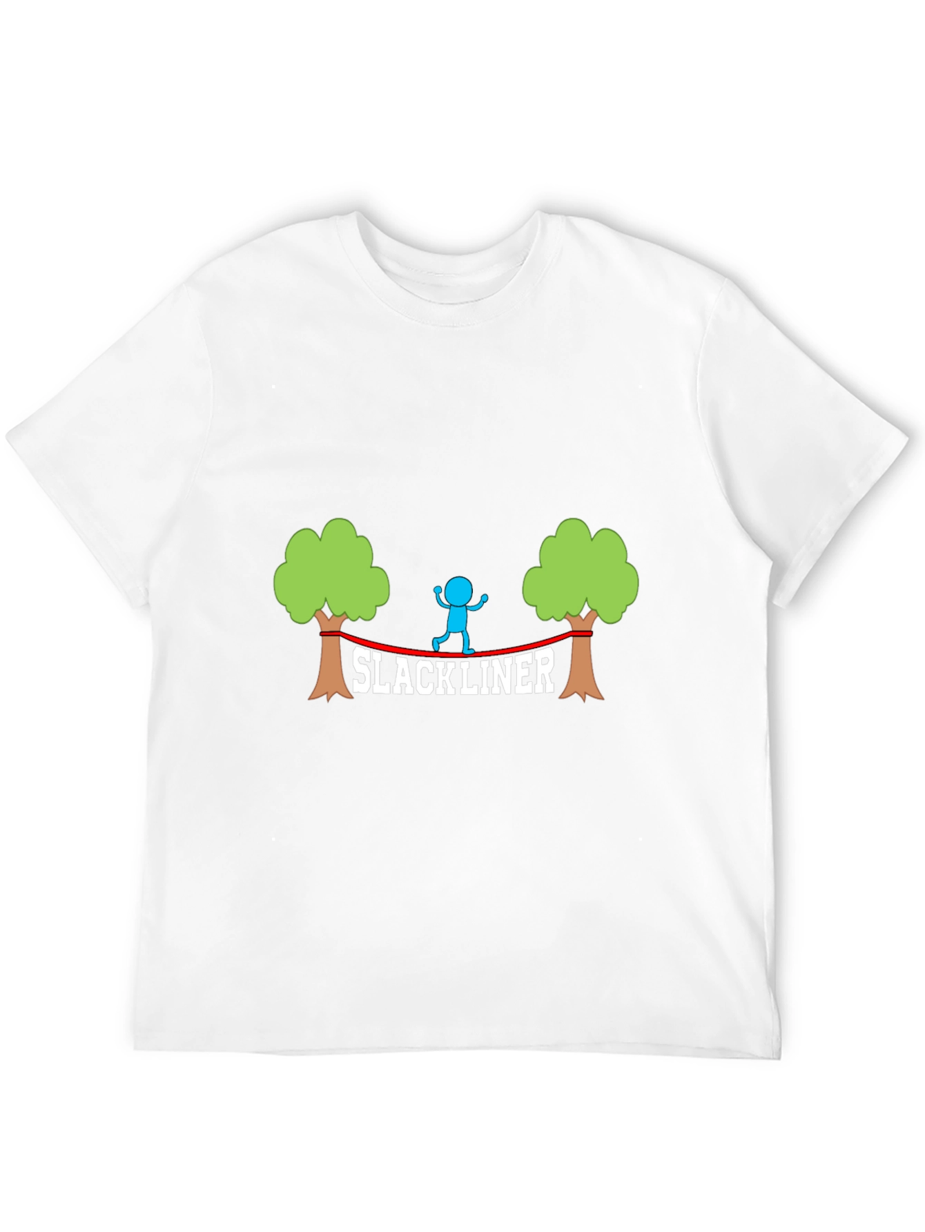 Slackliner Graphic T-Shirt - Balance & Adventure