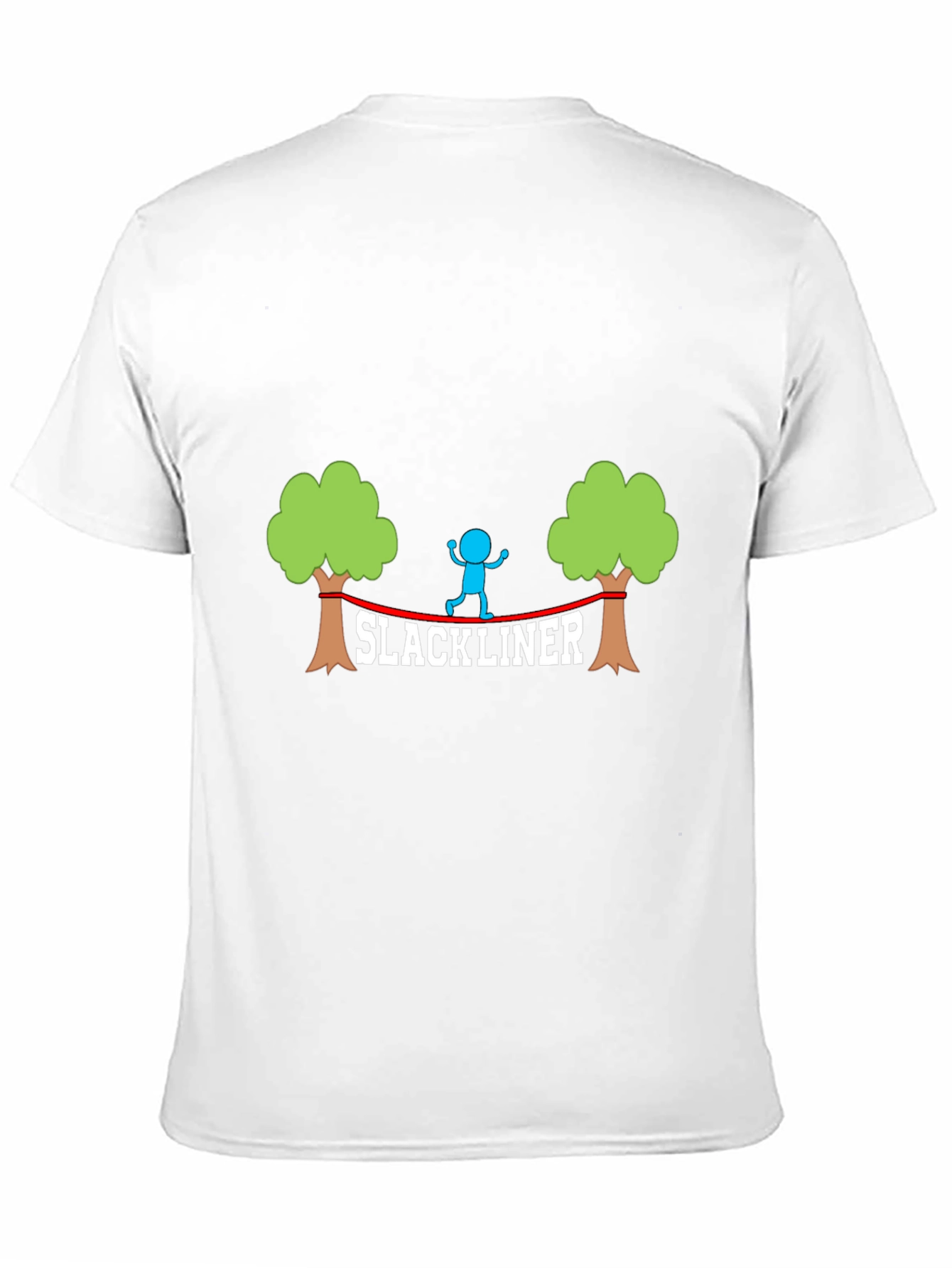 Slackliner Graphic T-Shirt - Balance & Adventure