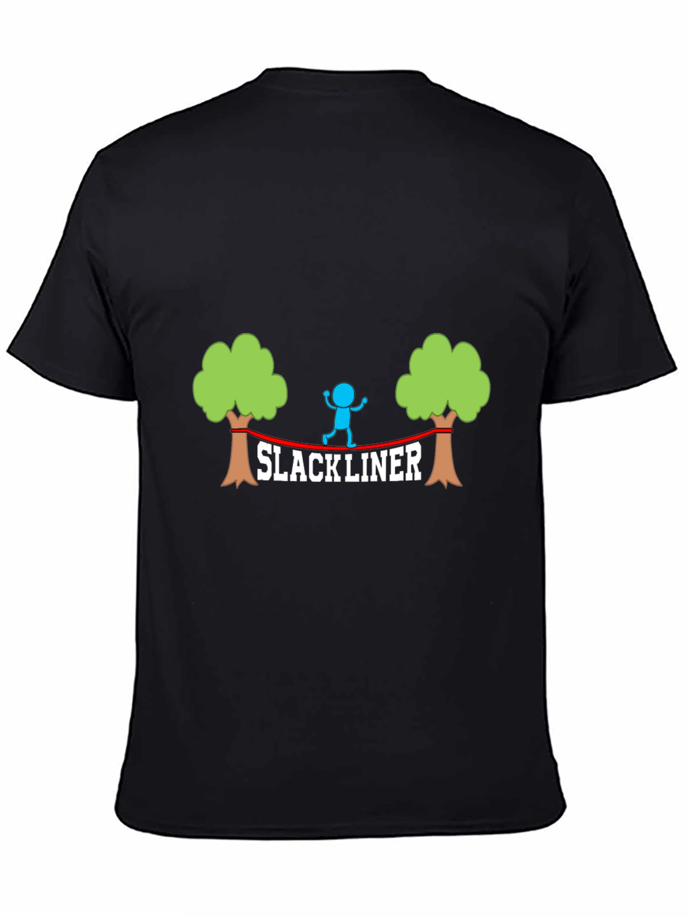 Slackliner Graphic T-Shirt - Balance & Adventure
