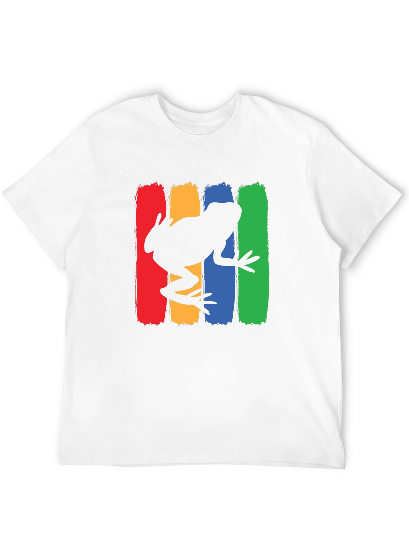 Retro Frog Graphic Tee - Mens Black T-Shirt