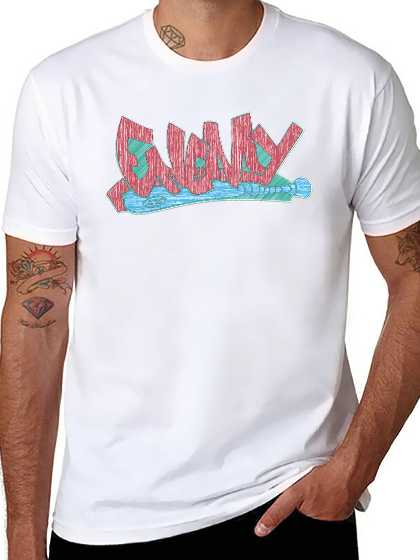 Swag Graffiti T-Shirt - Urban Style Tee