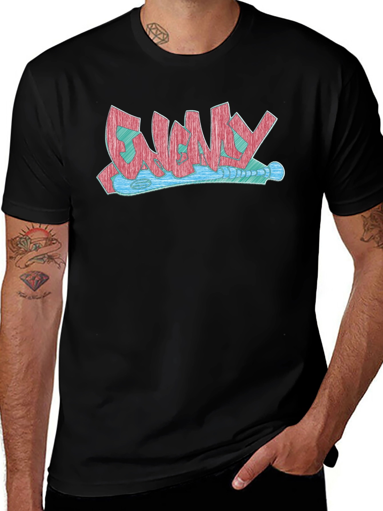 Swag Graffiti T-Shirt - Urban Style Tee