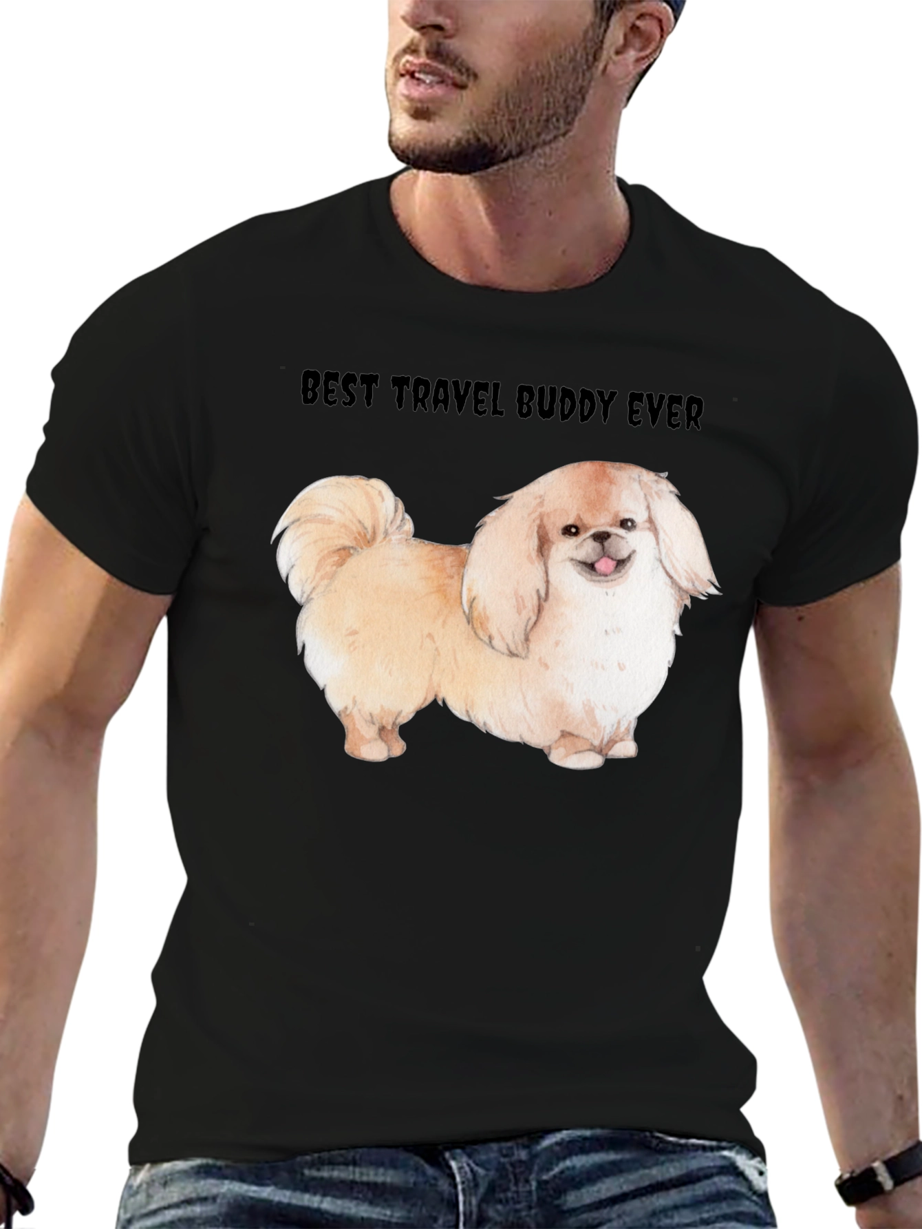 Best Travel Buddy Dog T-Shirt