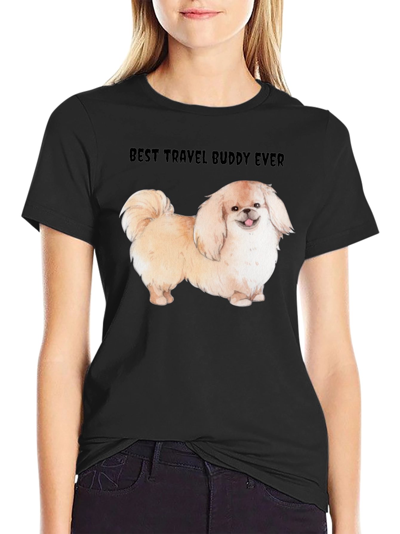 Best Travel Buddy Dog T-Shirt