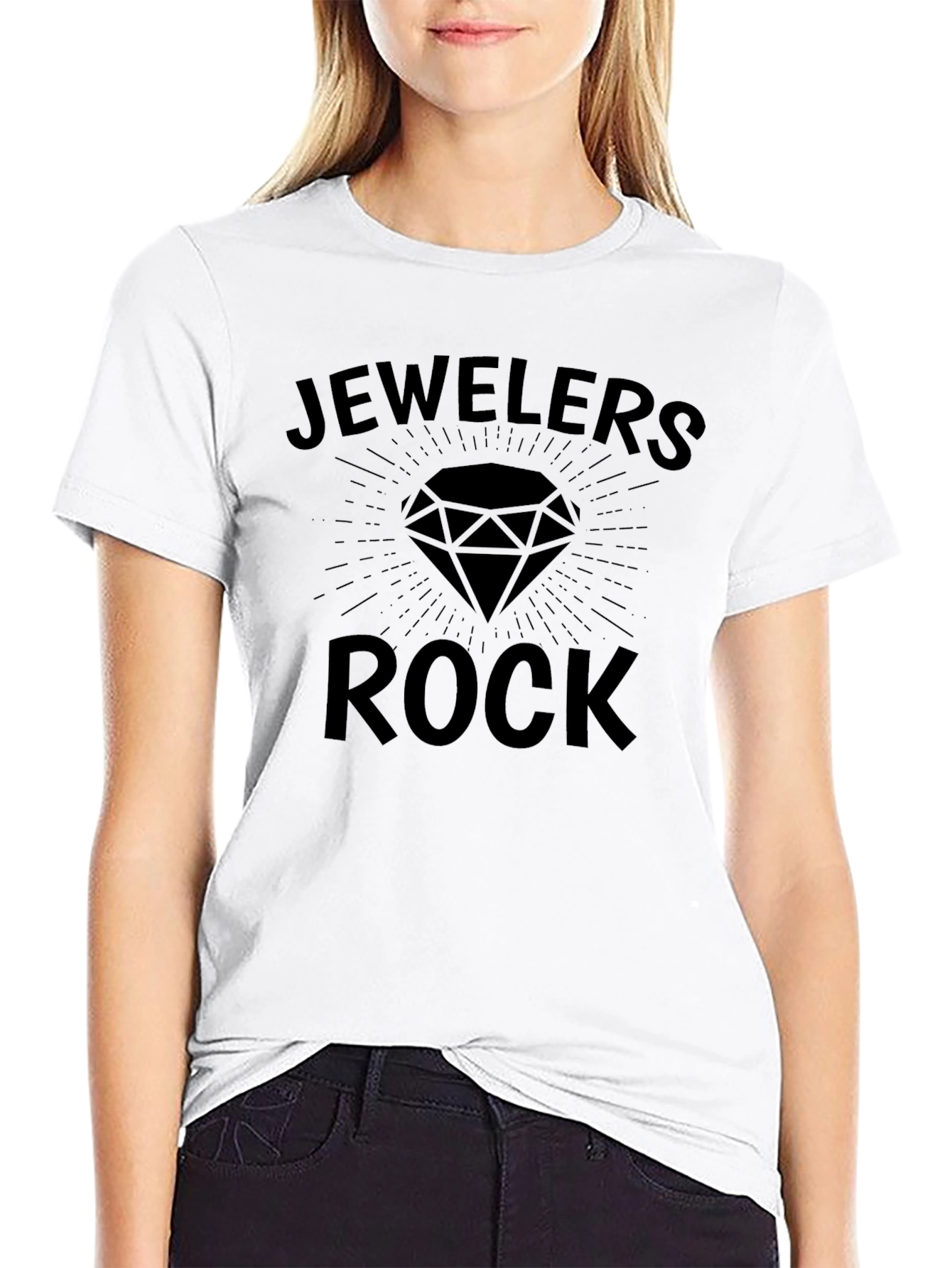 Jewelers Rock Graphic Tee - Diamond Design