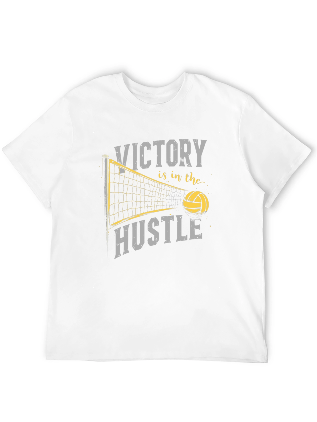 Victory is in the Hustle Volleyball T-Shirt