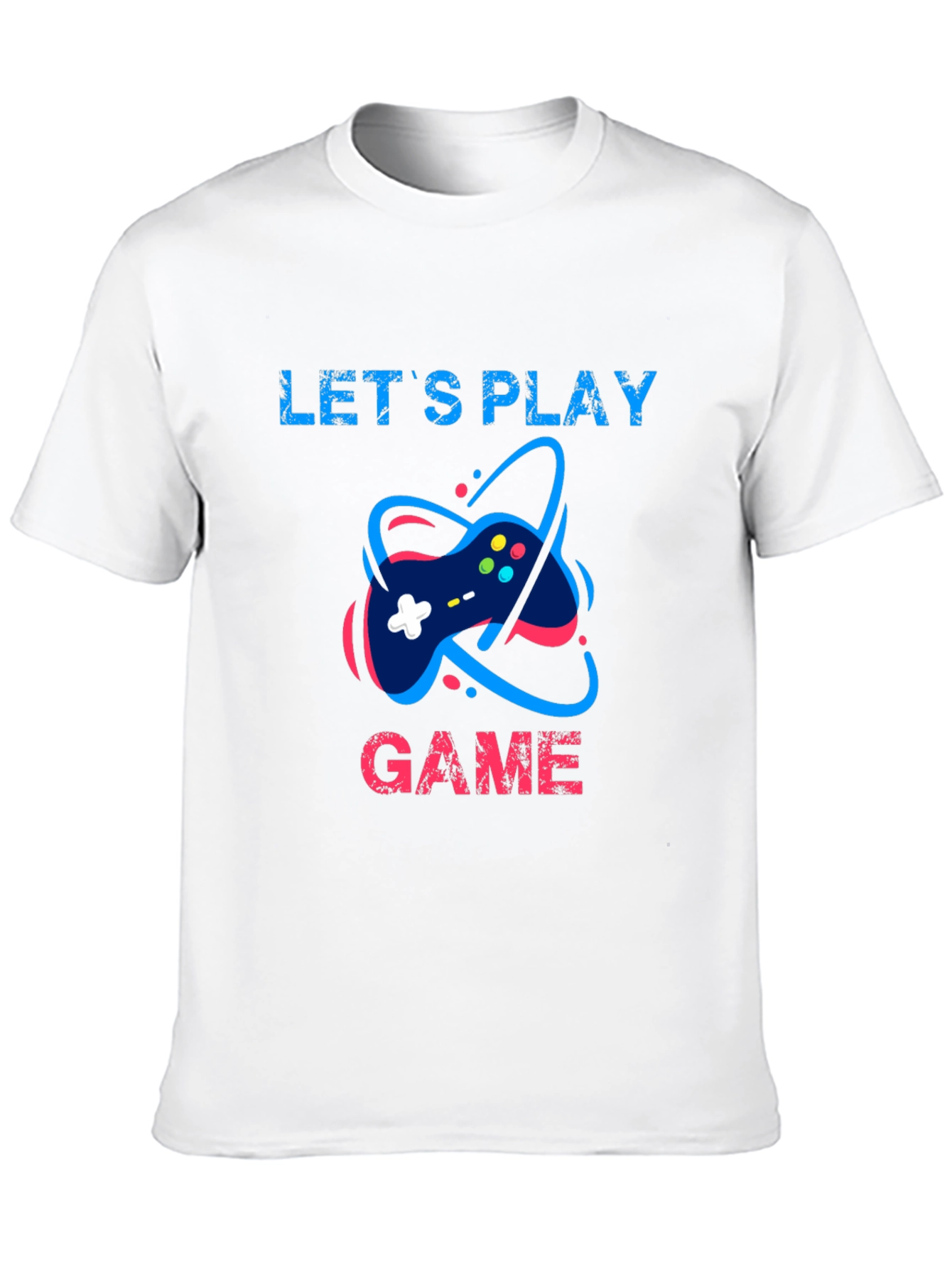 Lets Play Game T-Shirt - Gamer Style
