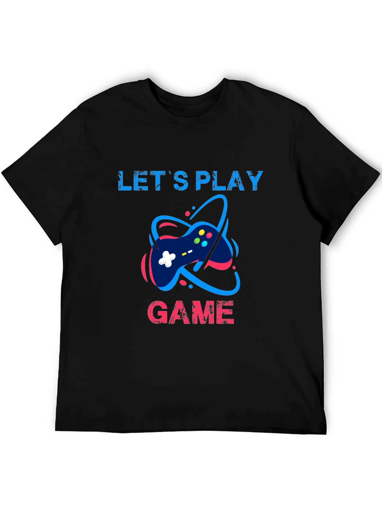 Lets Play Game T-Shirt - Gamer Style