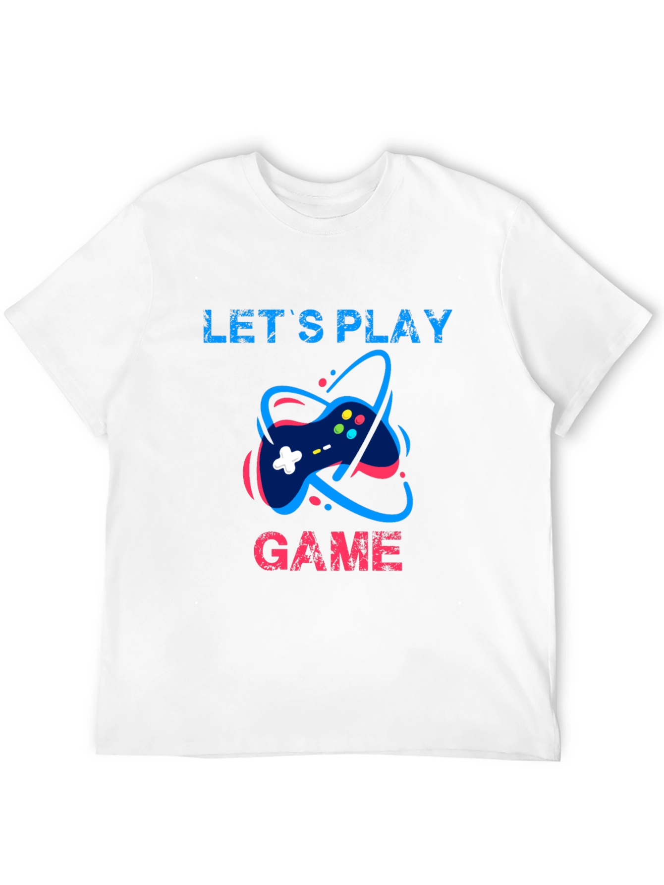 Lets Play Game T-Shirt - Gamer Style
