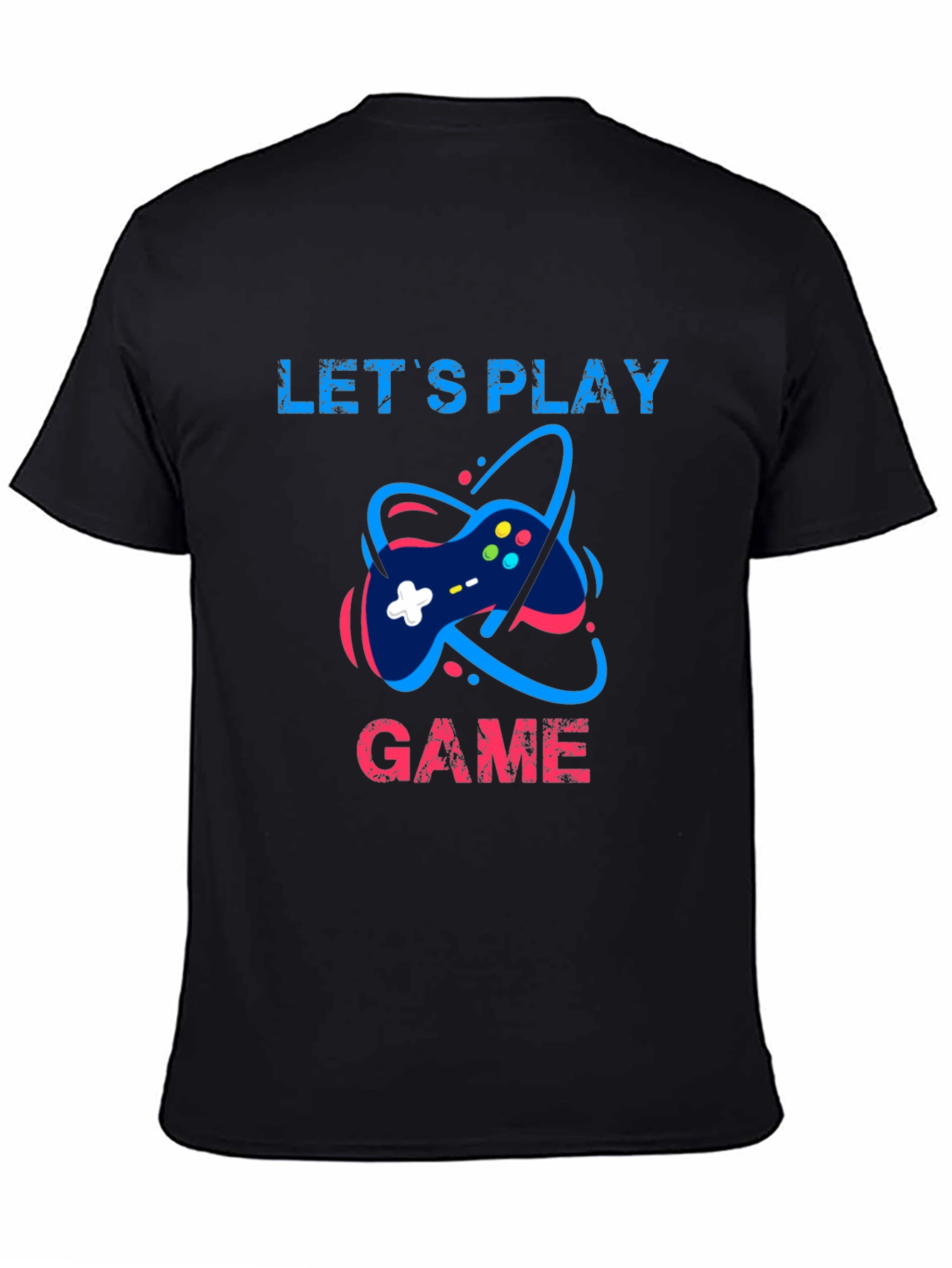 Lets Play Game T-Shirt - Gamer Style