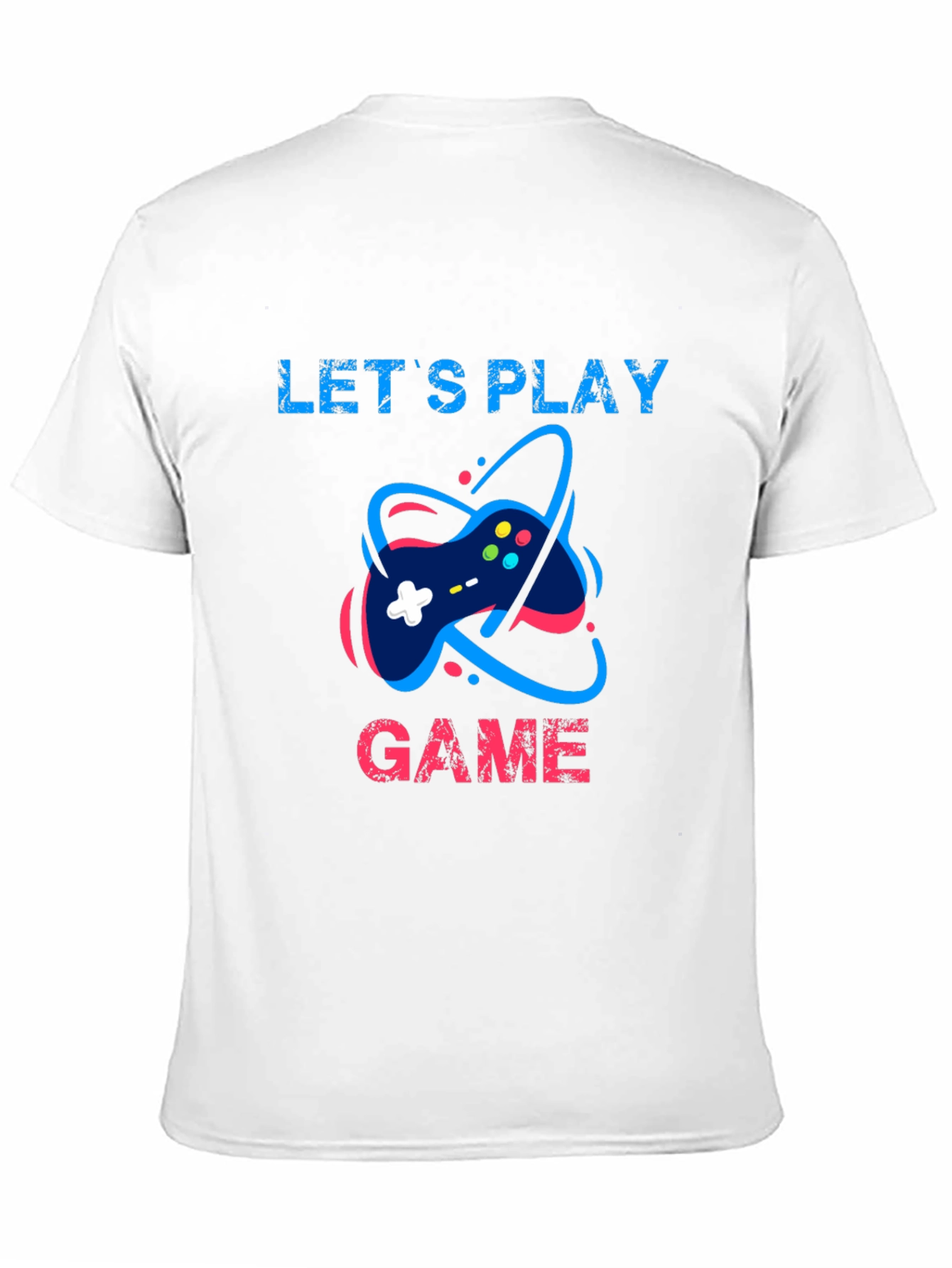 Lets Play Game T-Shirt - Gamer Style