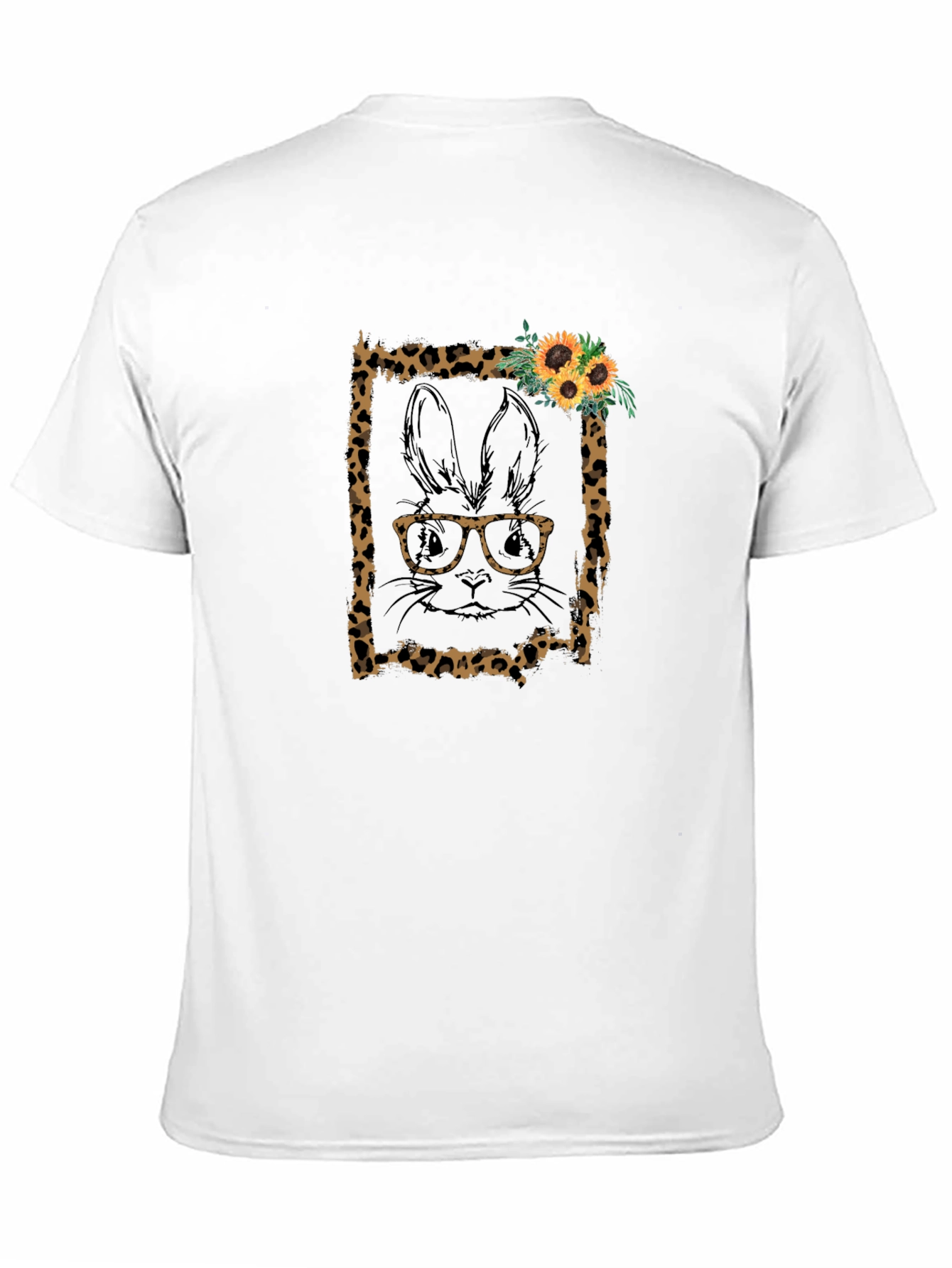 Bunny Leopard Print Tee