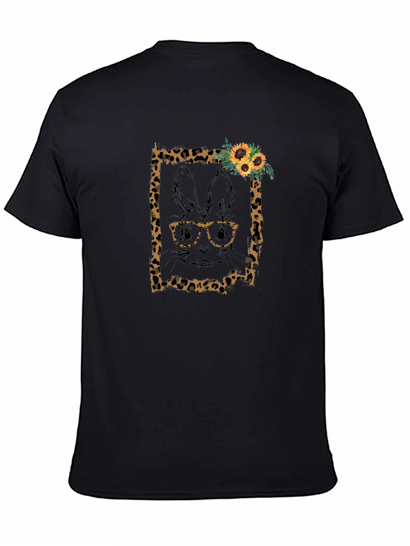 Bunny Leopard Print Tee