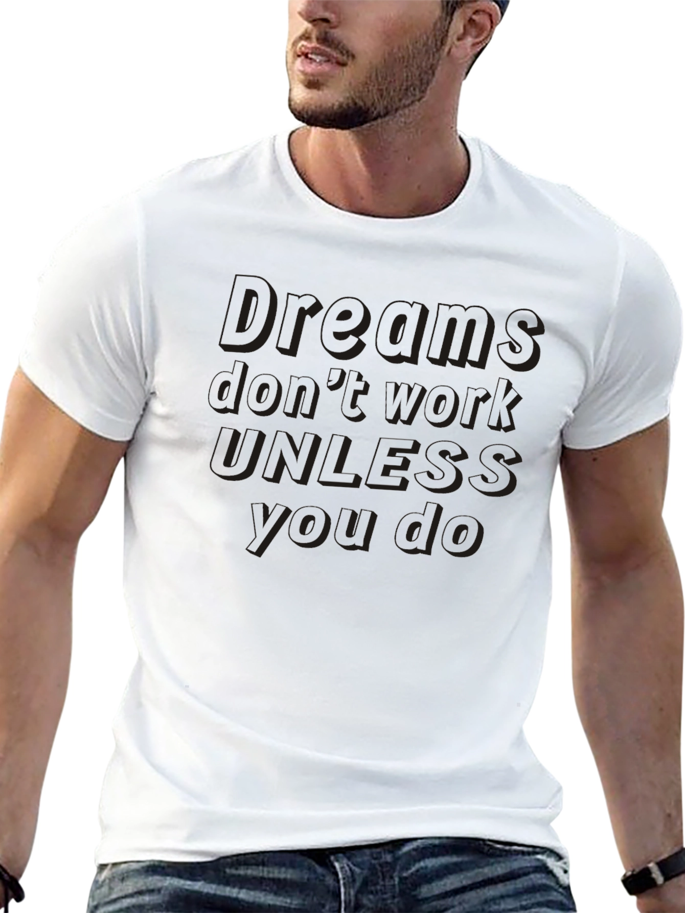 Dreams Dont Work T-Shirt - Black