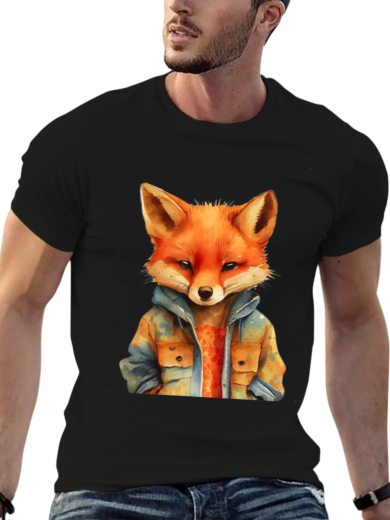Cool Fox Graphic Tee