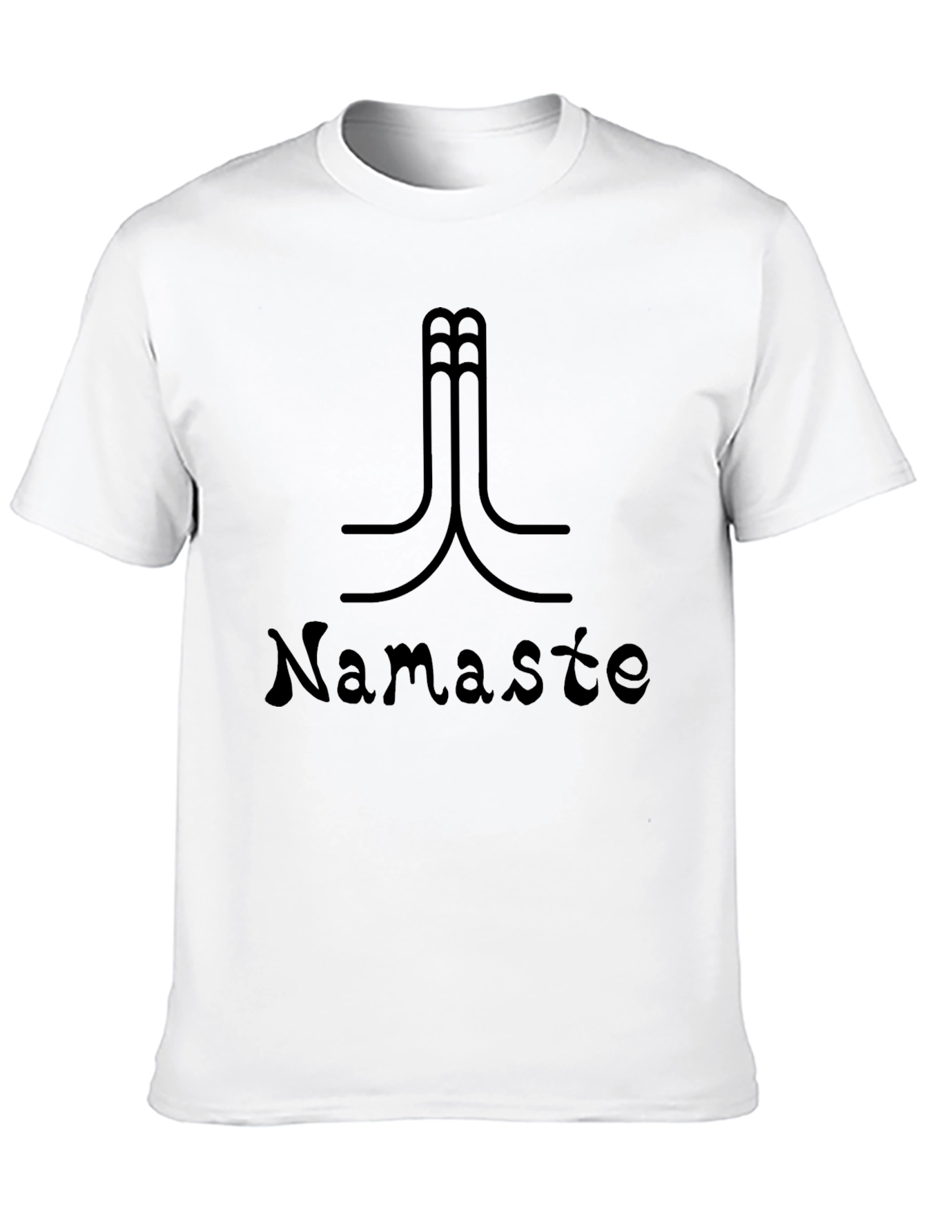 Namaste Graphic T-Shirt - Black