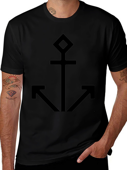 Anchor Graphic Black T-Shirt