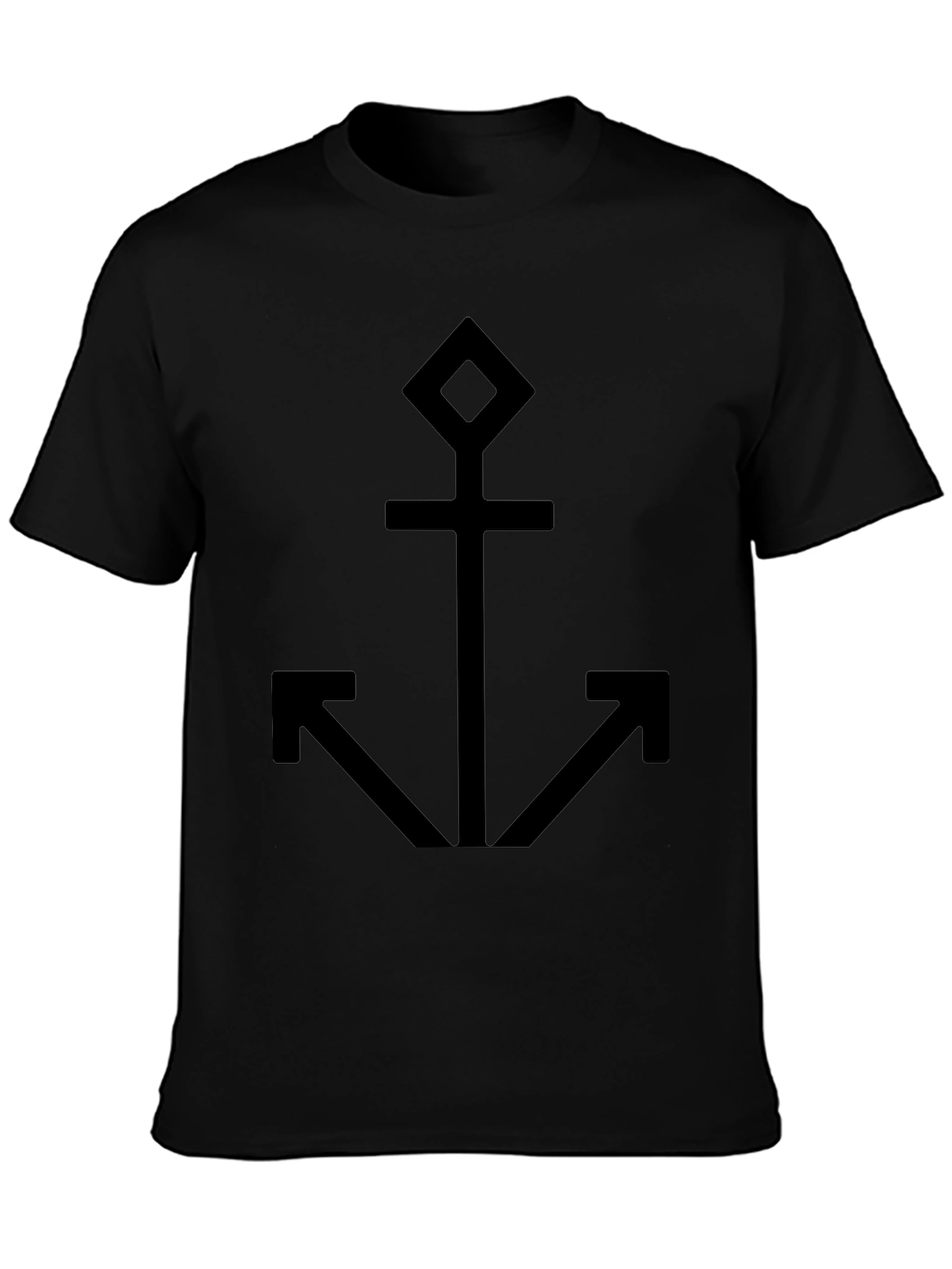 Anchor Graphic Black T-Shirt