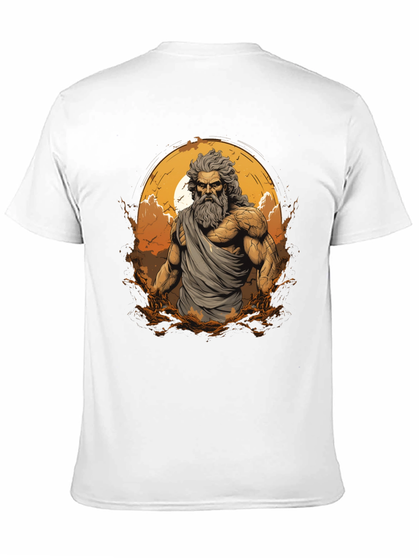Zeus Graphic T-Shirt - Mythical God Tee