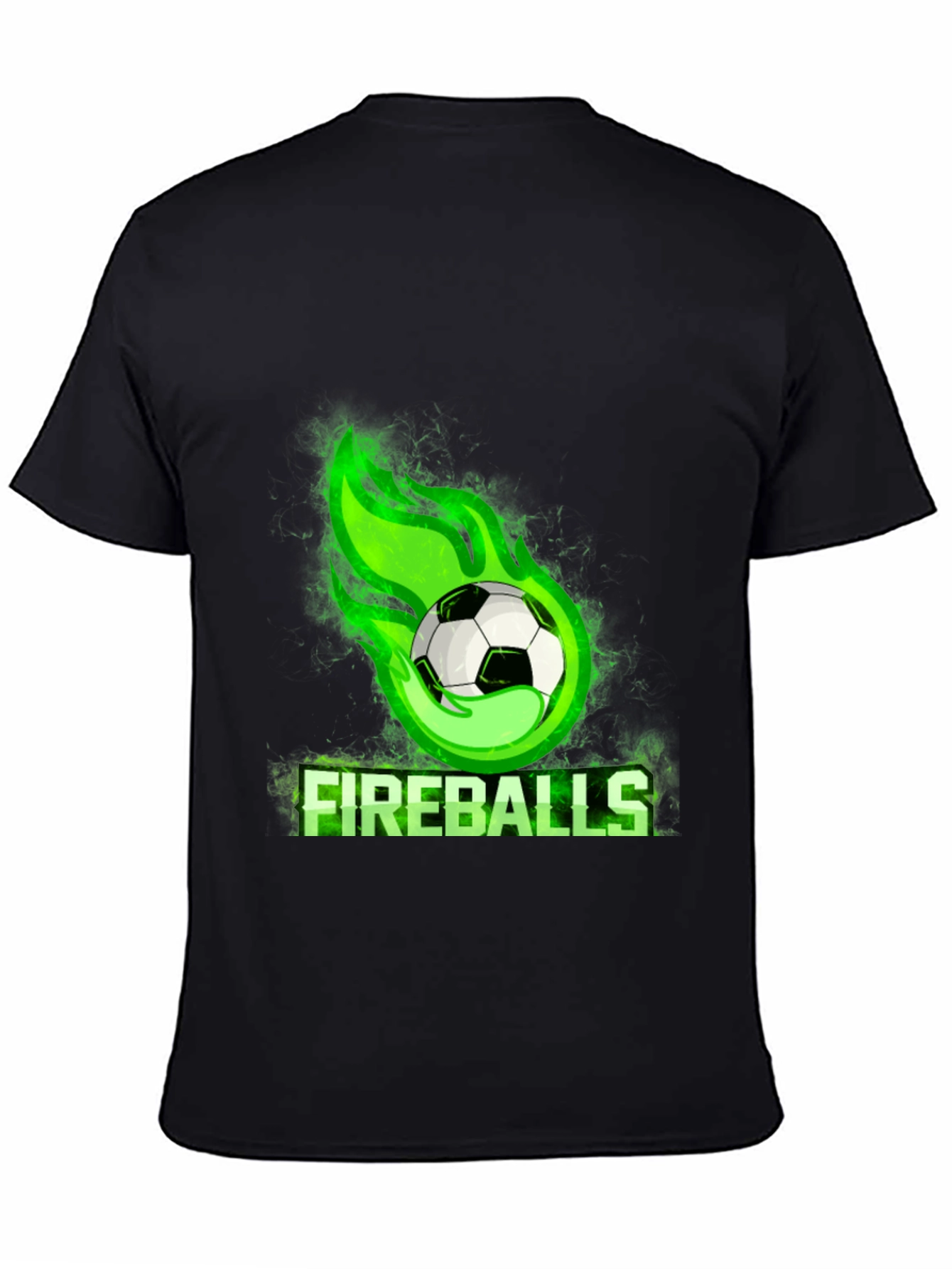 Fireballs Soccer Graphic T-Shirt