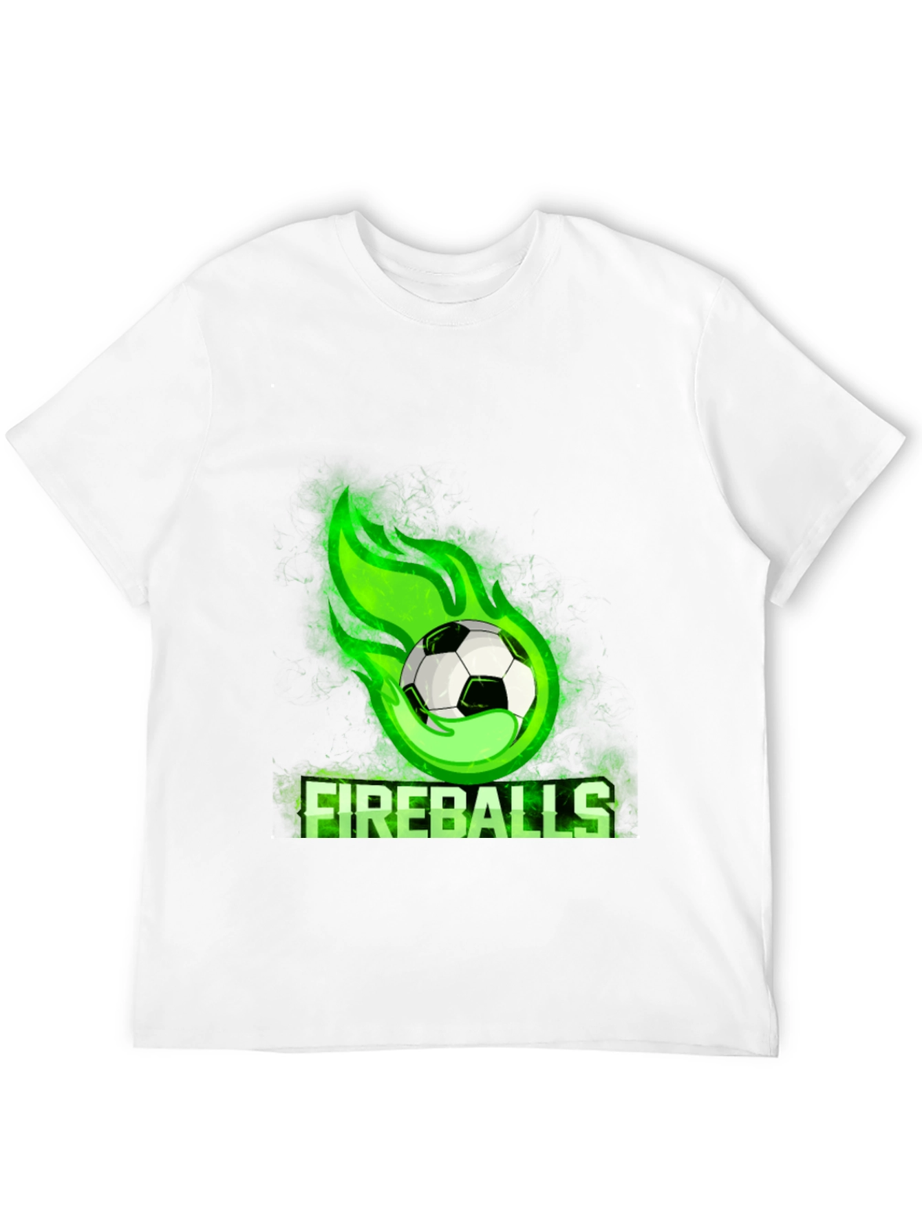 Fireballs Soccer Graphic T-Shirt