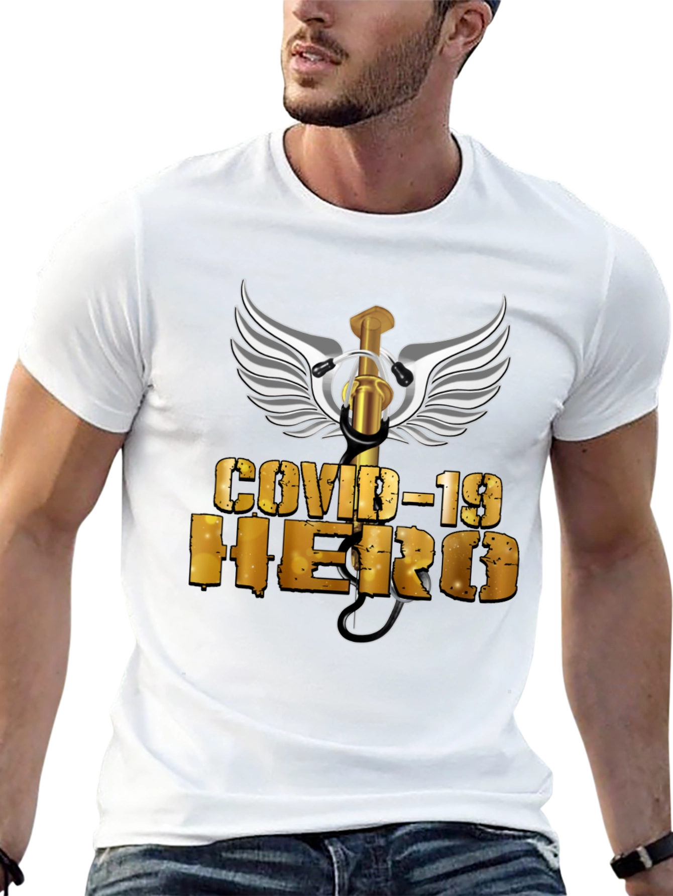 COVID-19 Hero T-Shirt - Medical Staff Appreciation Tee