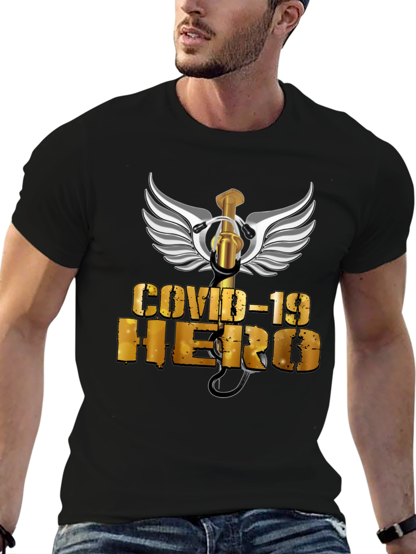 COVID-19 Hero T-Shirt - Medical Staff Appreciation Tee