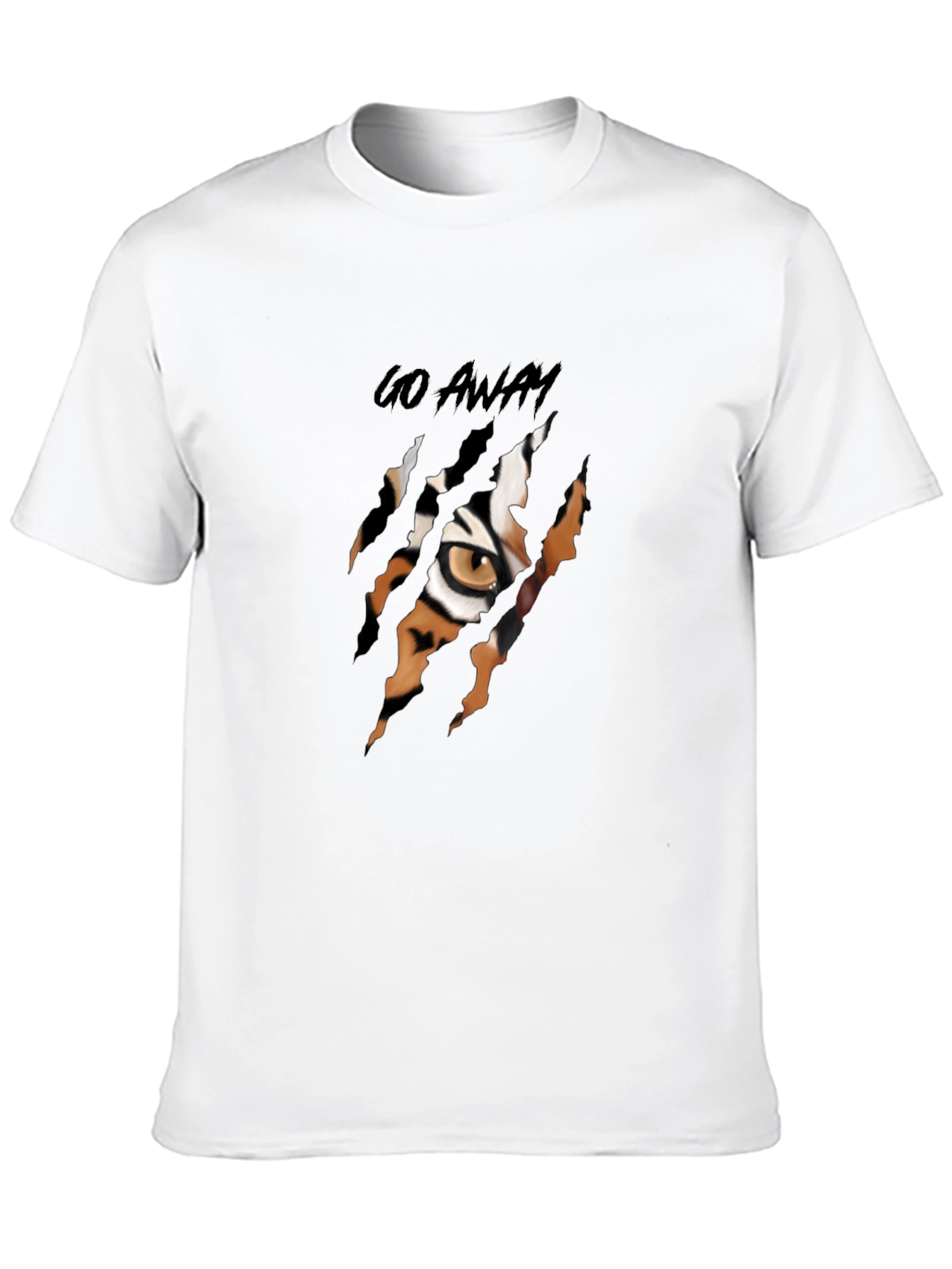 Black Tiger Eye Graphic T-Shirt
