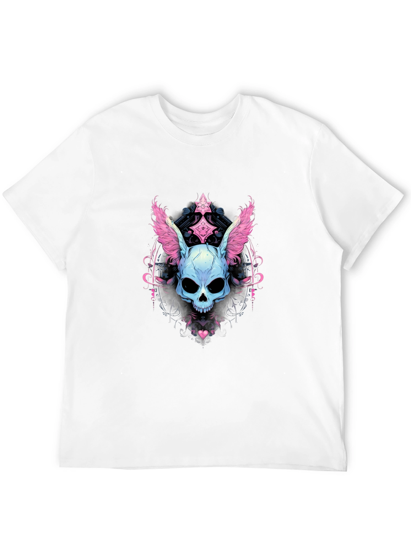 Skull Bunny Graphic Tee - Unique Design