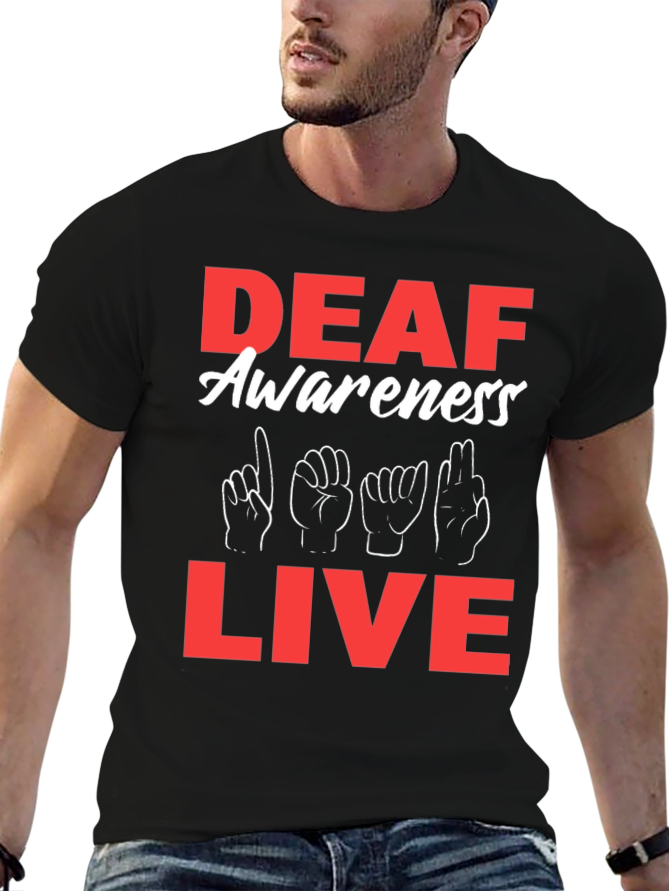 Deaf Awareness Live T-Shirt
