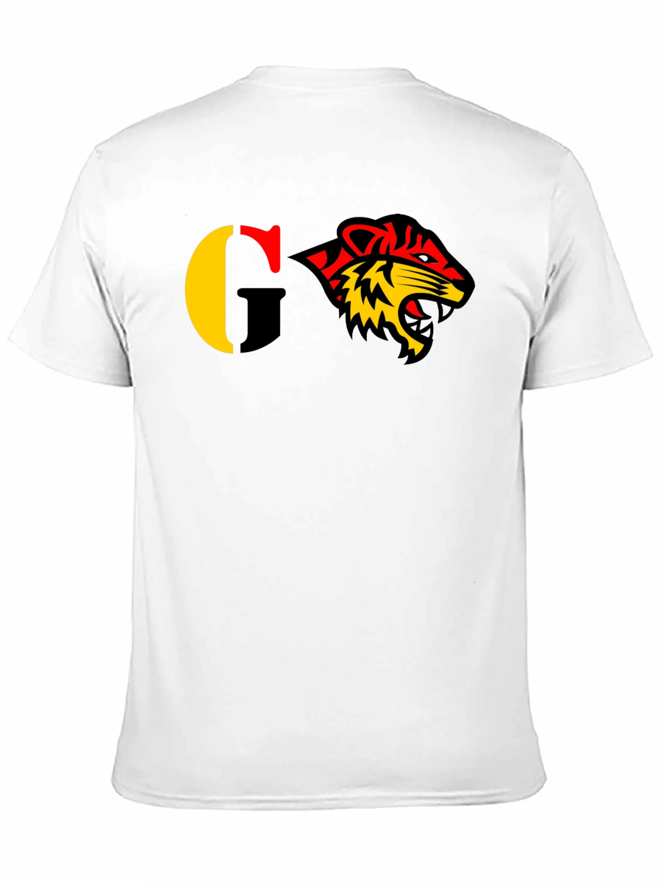 Bold Graphic Tee - Tiger Design