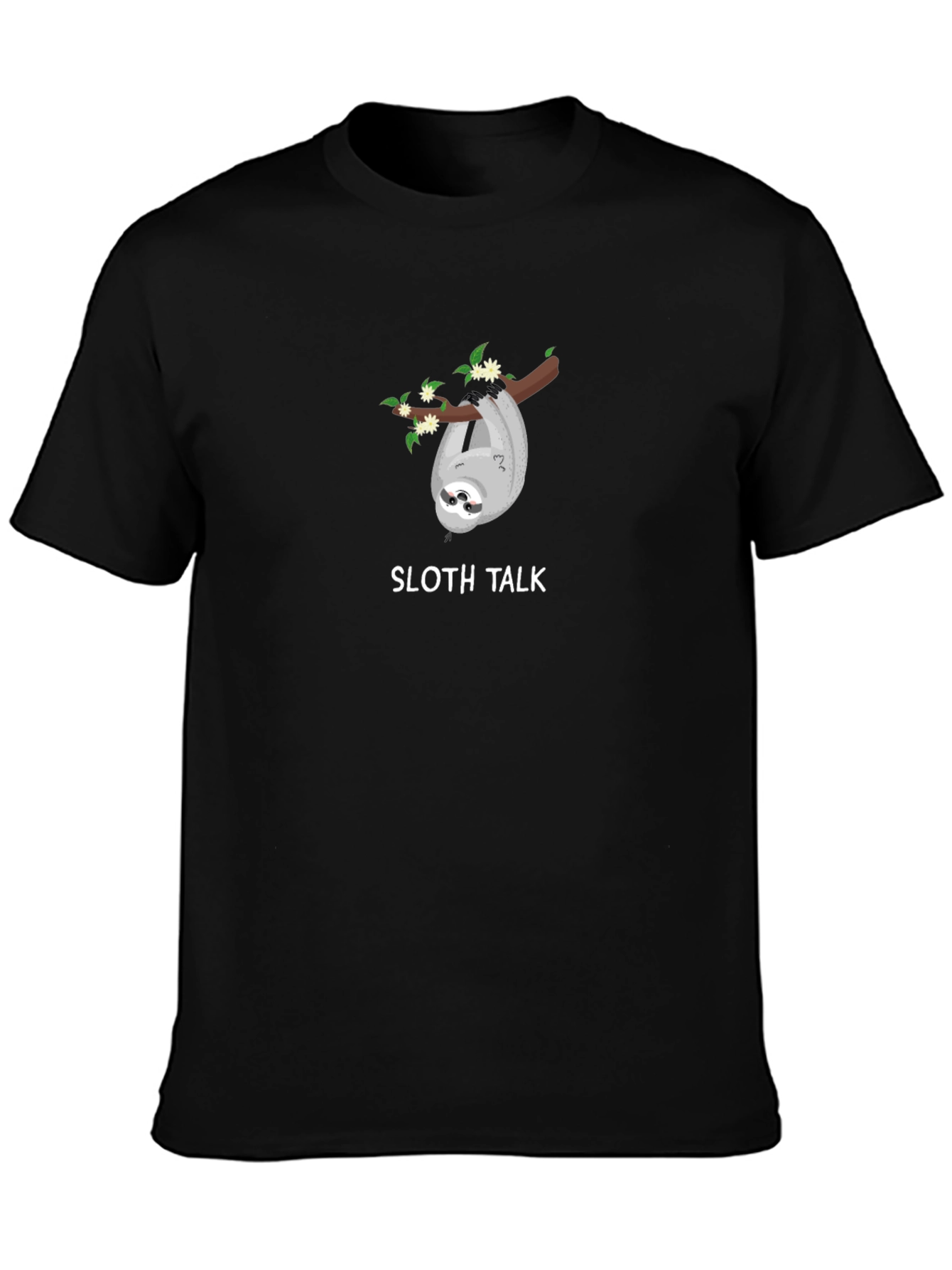 Sloth Talk Graphic Tee - Comfy Casual Wear
