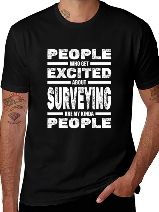 Surveying Enthusiast Graphic T-Shirt