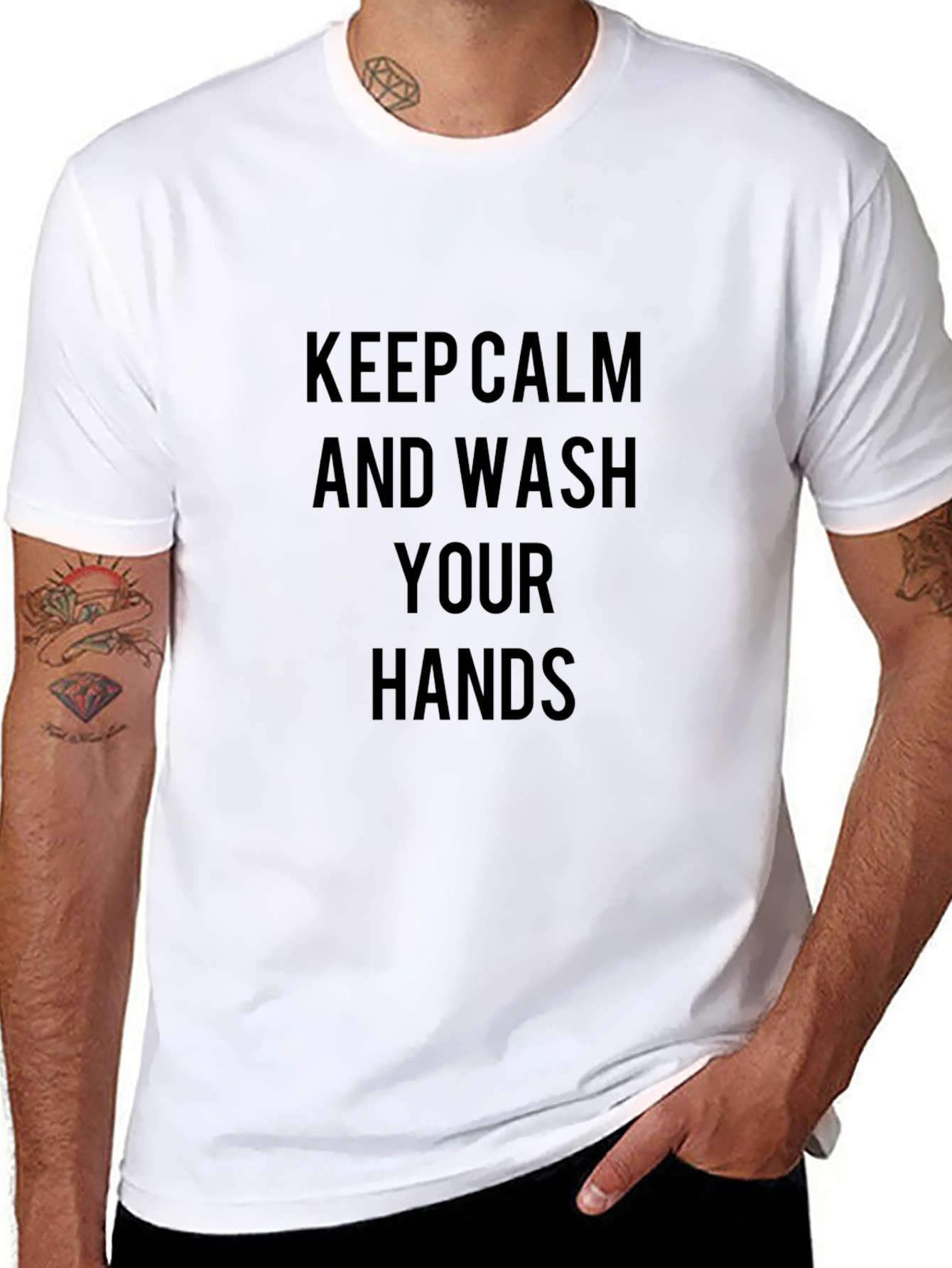 Keep Calm & Wash Your Hands T-Shirt