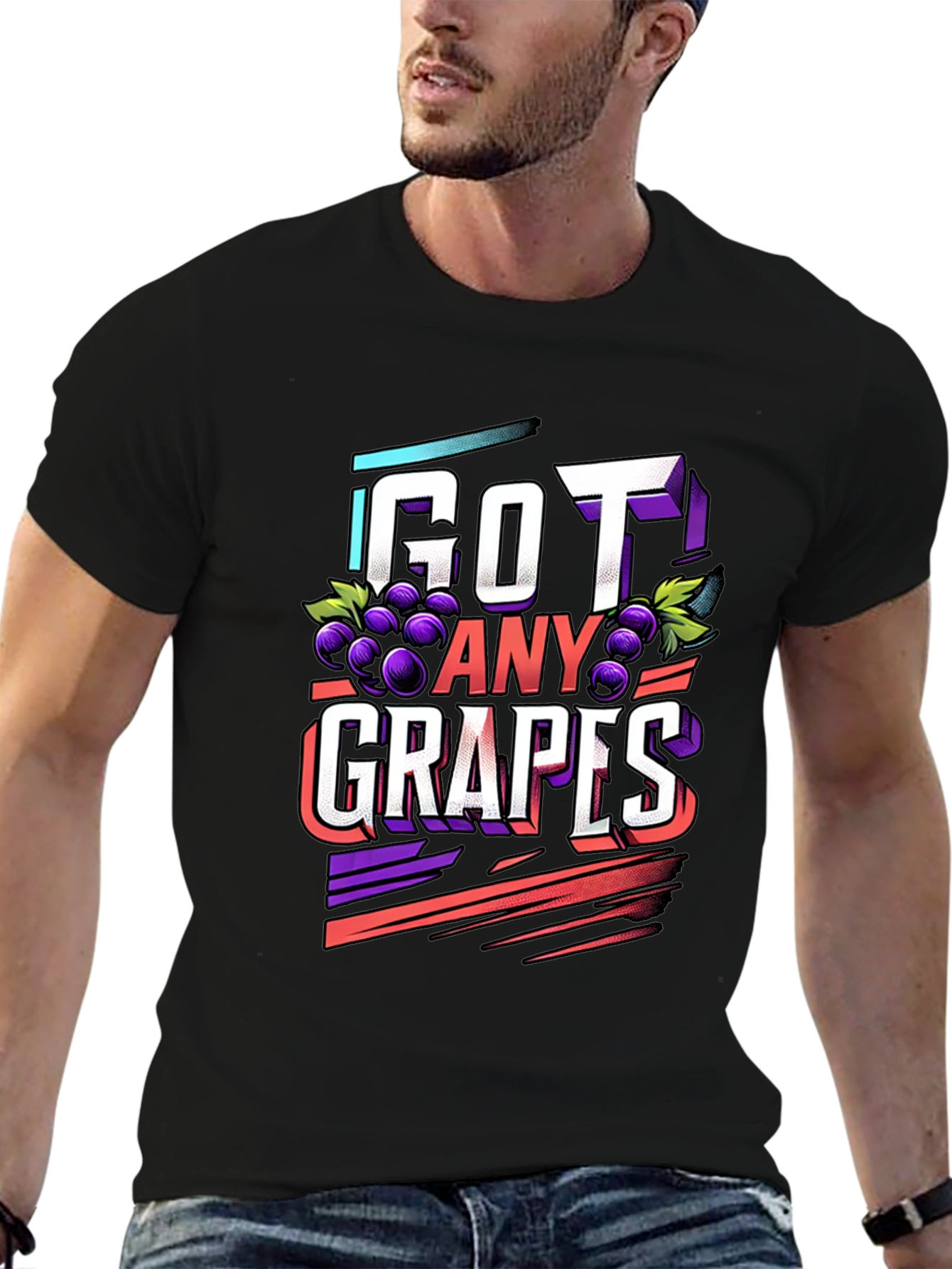 Got Any Grapes T-Shirt - Funny Retro Design