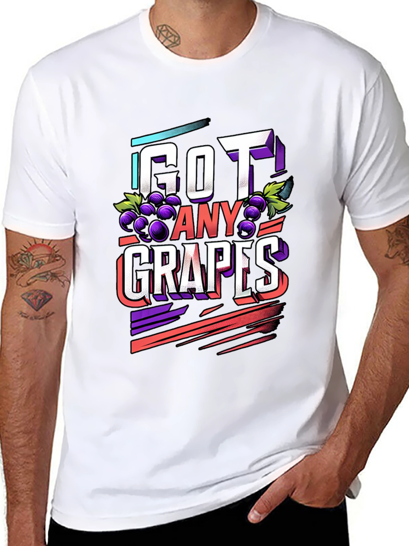 Got Any Grapes T-Shirt - Funny Retro Design