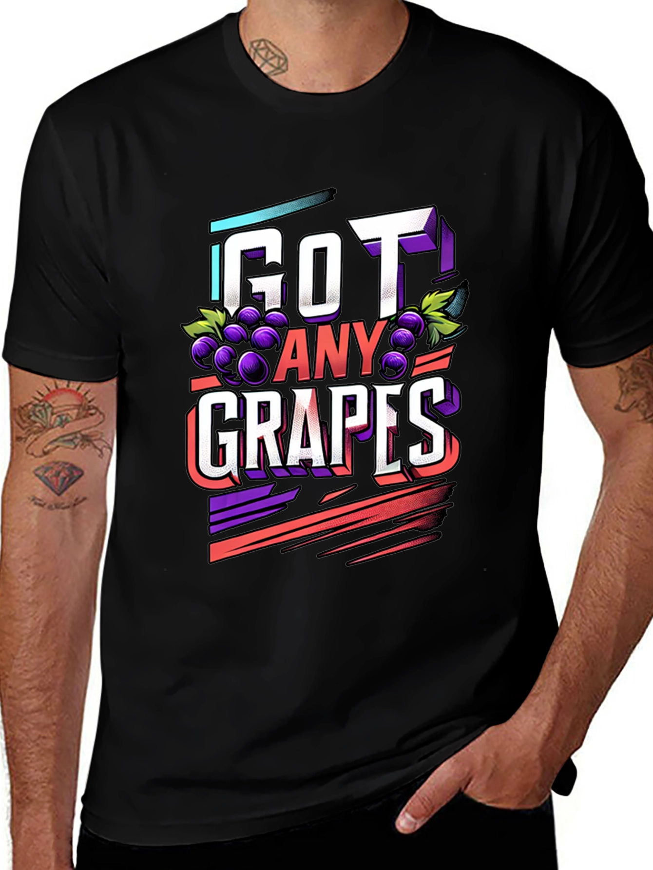 Got Any Grapes T-Shirt - Funny Retro Design