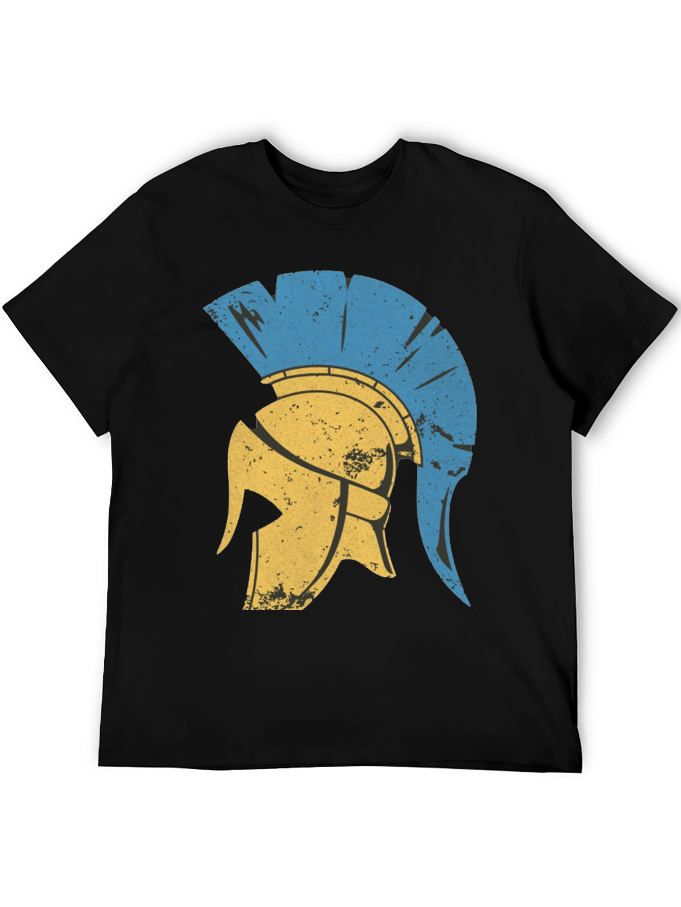 Spartan Helmet Graphic Tee - Black
