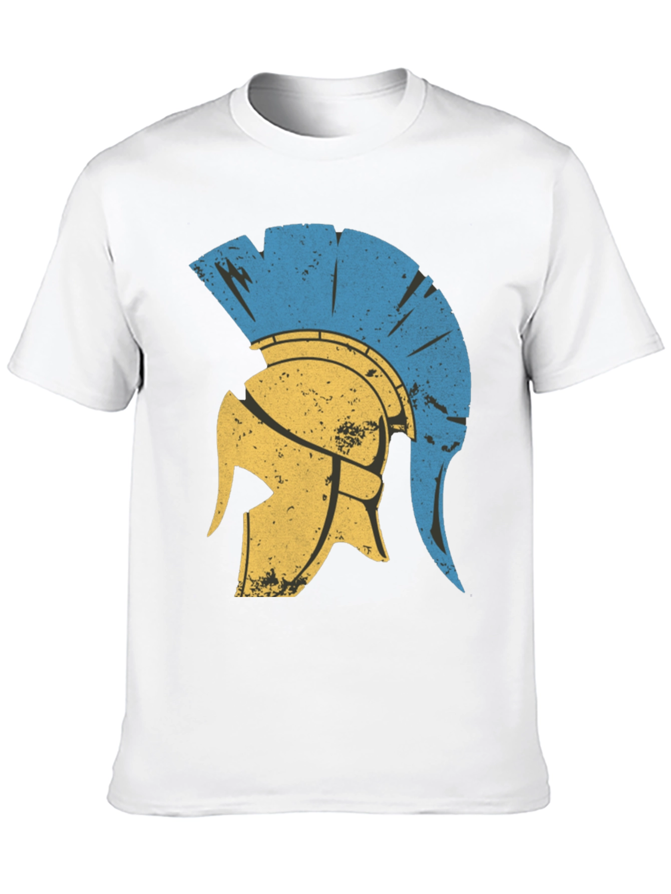 Spartan Helmet Graphic Tee - Black
