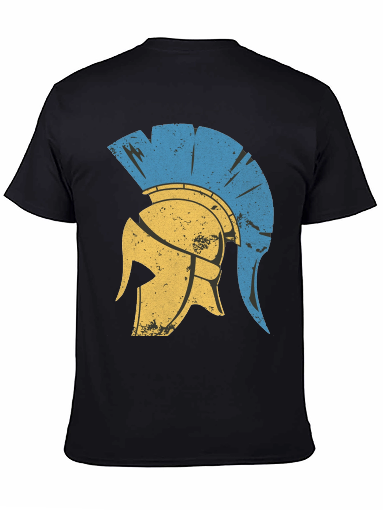 Spartan Helmet Graphic Tee - Black