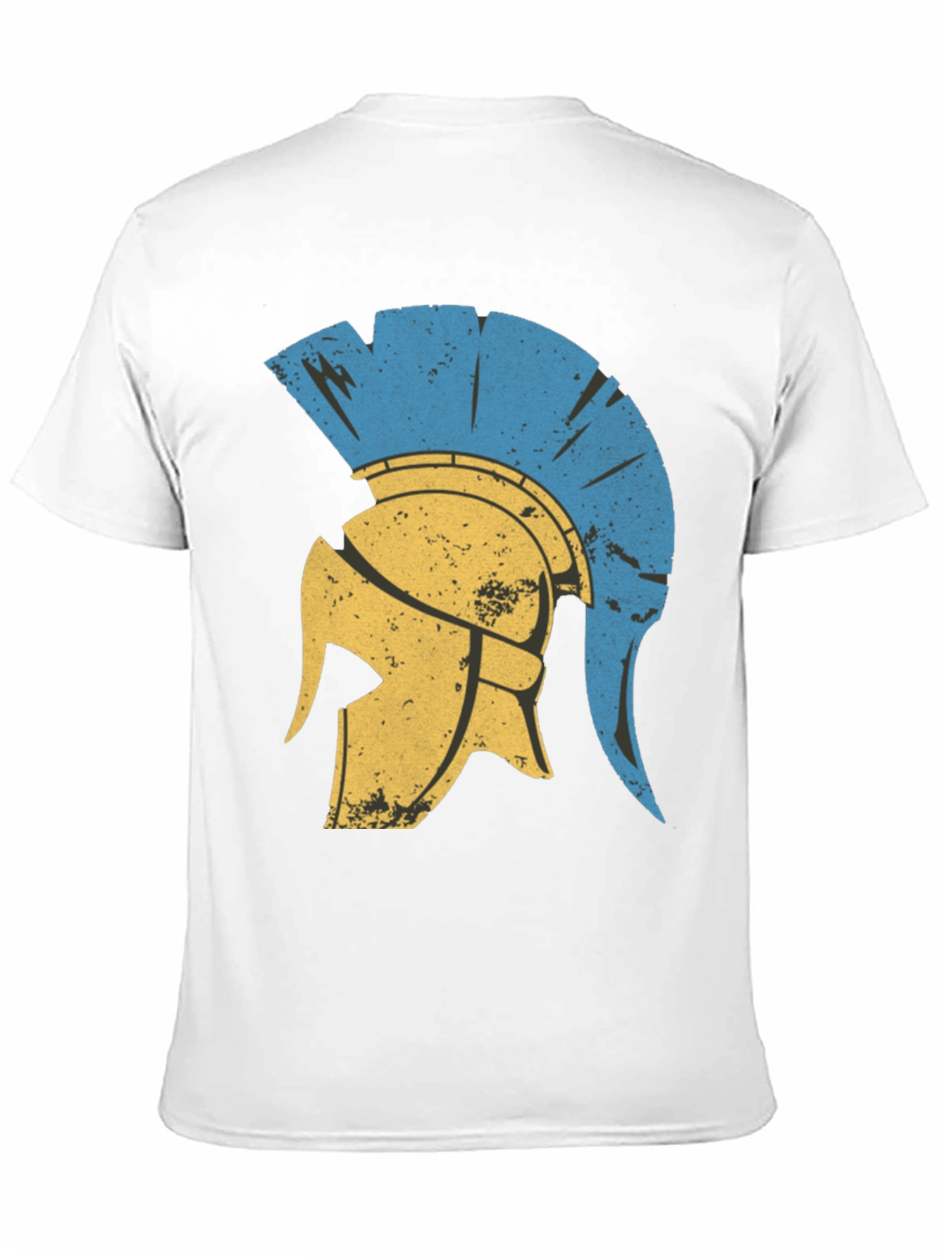 Spartan Helmet Graphic Tee - Black
