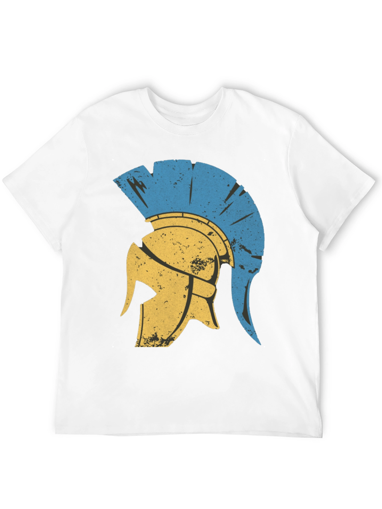 Spartan Helmet Graphic Tee - Black