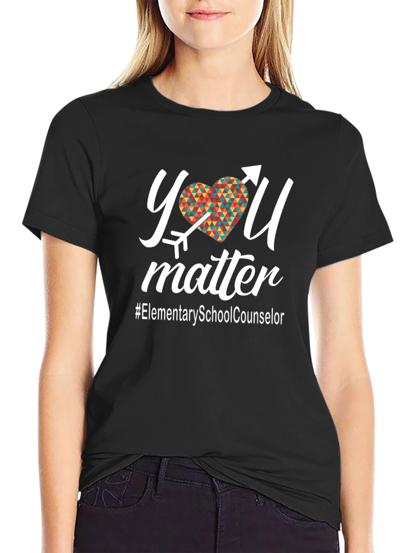 You Matter Elementary School Counselor T-Shirt